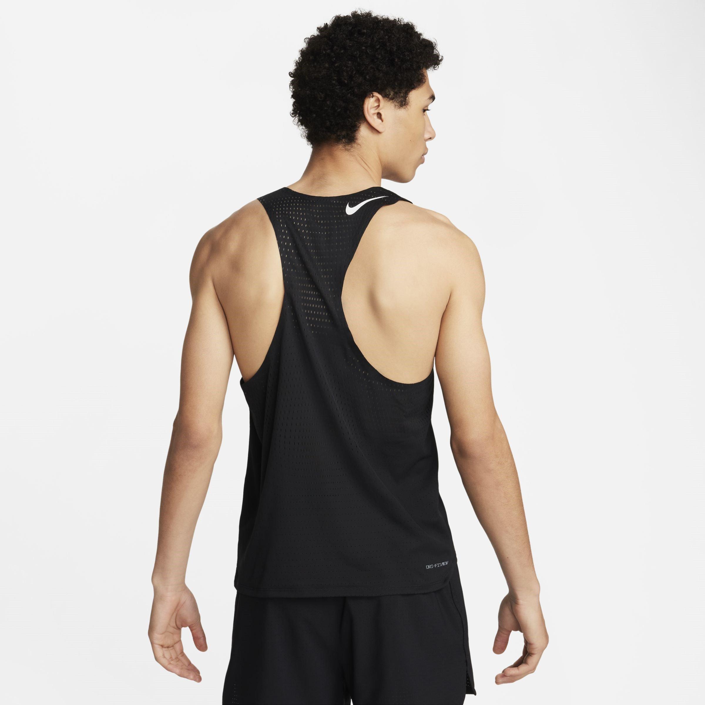 Crno/Bijelo - Nike - Aero Singlet Sn00 - 2