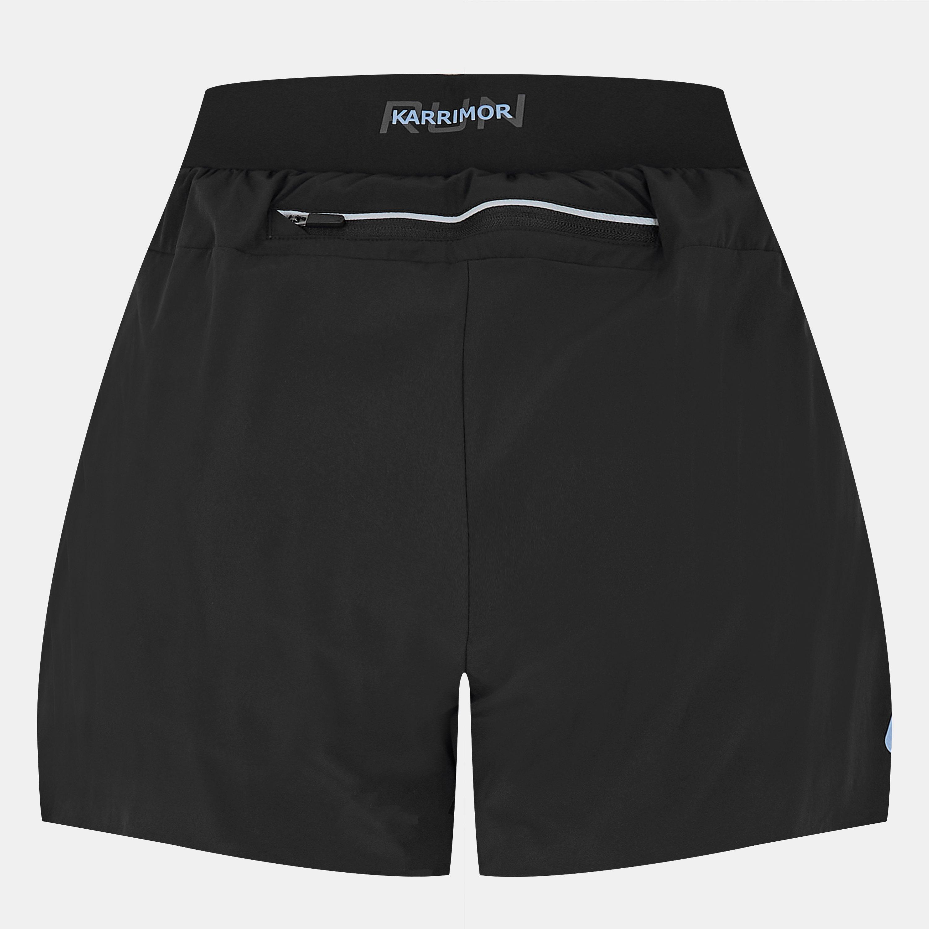 Karrimor Xlite 2In1 Short De Sport Running Athlétisme Hommes Noir