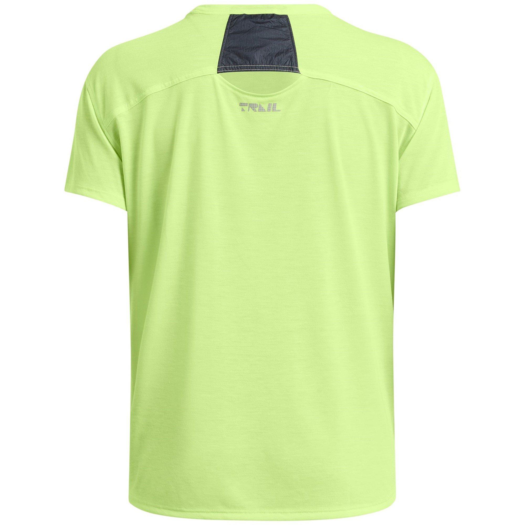 MORPH GREEN / A - Under Armour - Short Sleeve Performance Running Top - 4