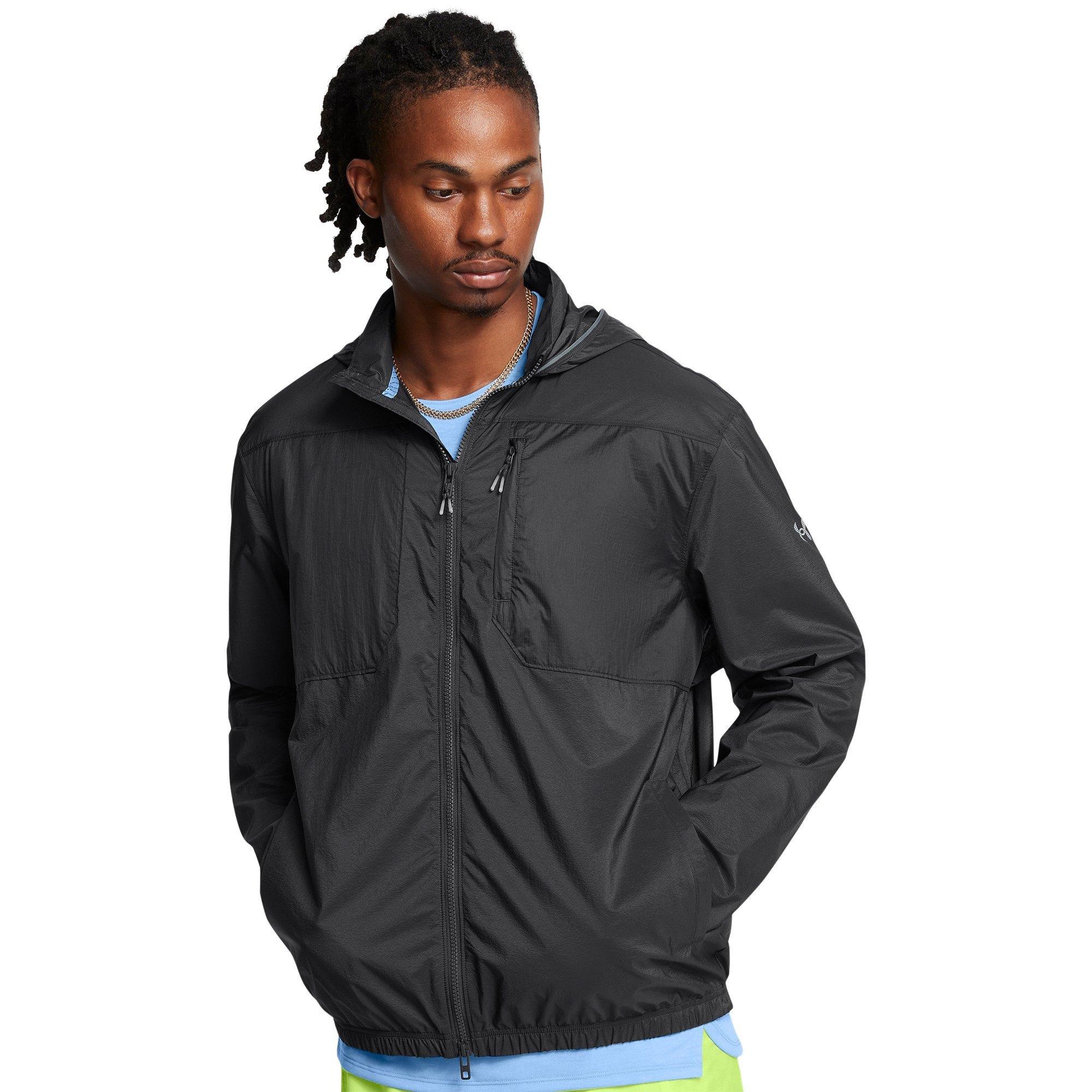 ANTRACITE / AN - Under Armour - Performance Running Jacket - 3
