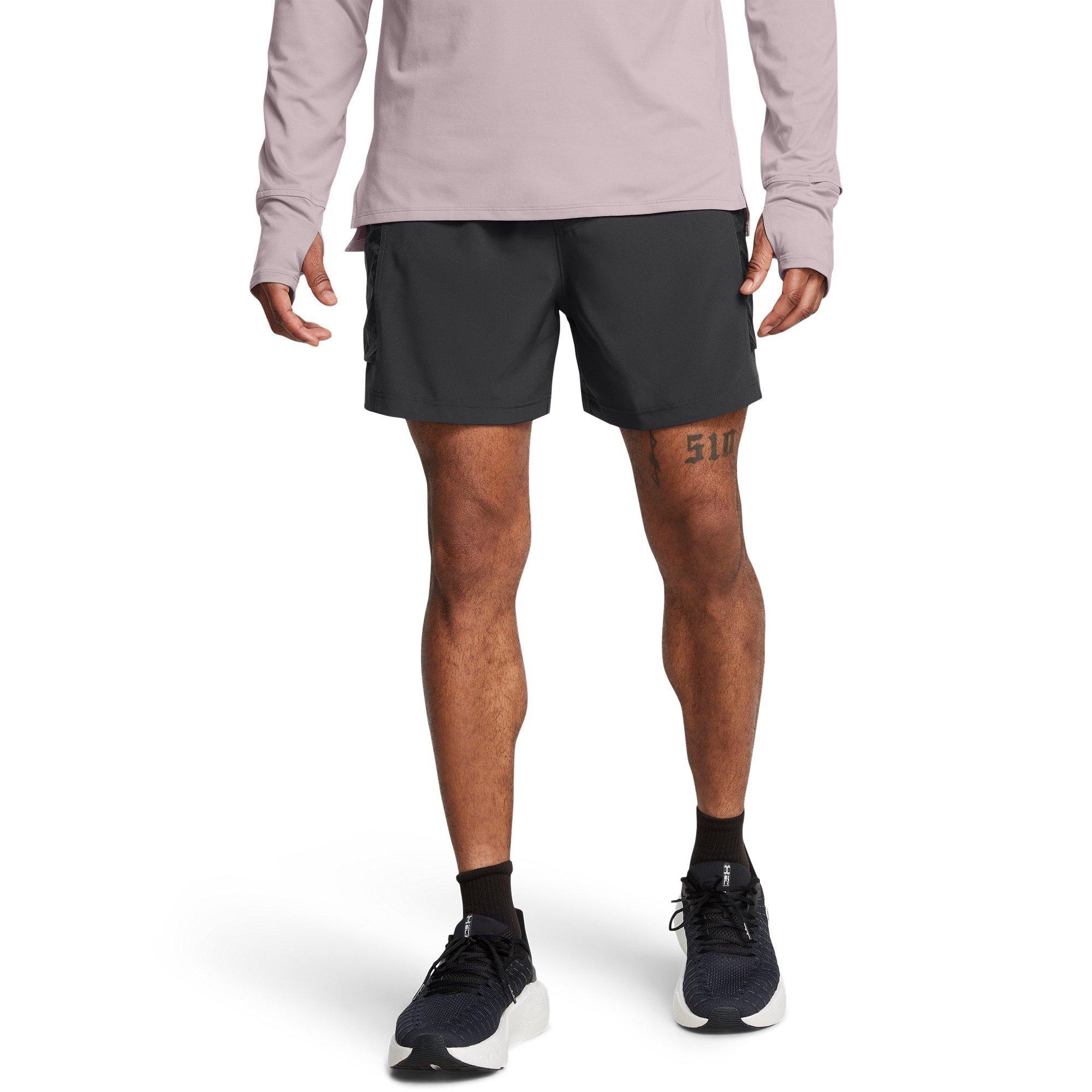 ANTHRACITE / AN - Under Armour - Performance Running Shorts - 2