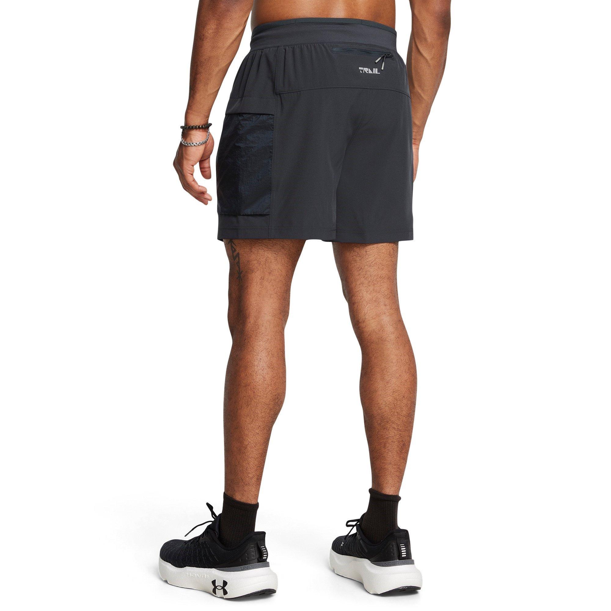 ANTHRACITE / AN - Under Armour - Performance Running Shorts - 3