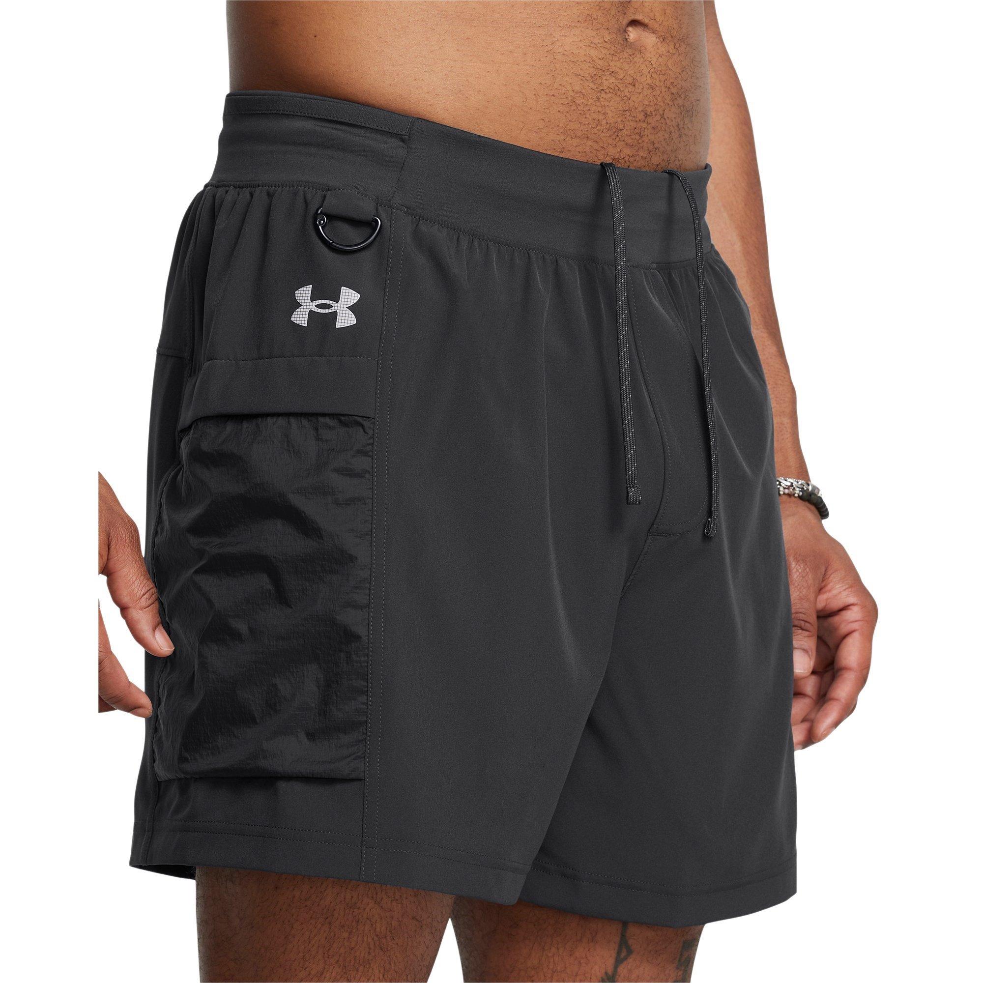 ANTHRACITE / AN - Under Armour - Performance Running Shorts - 6