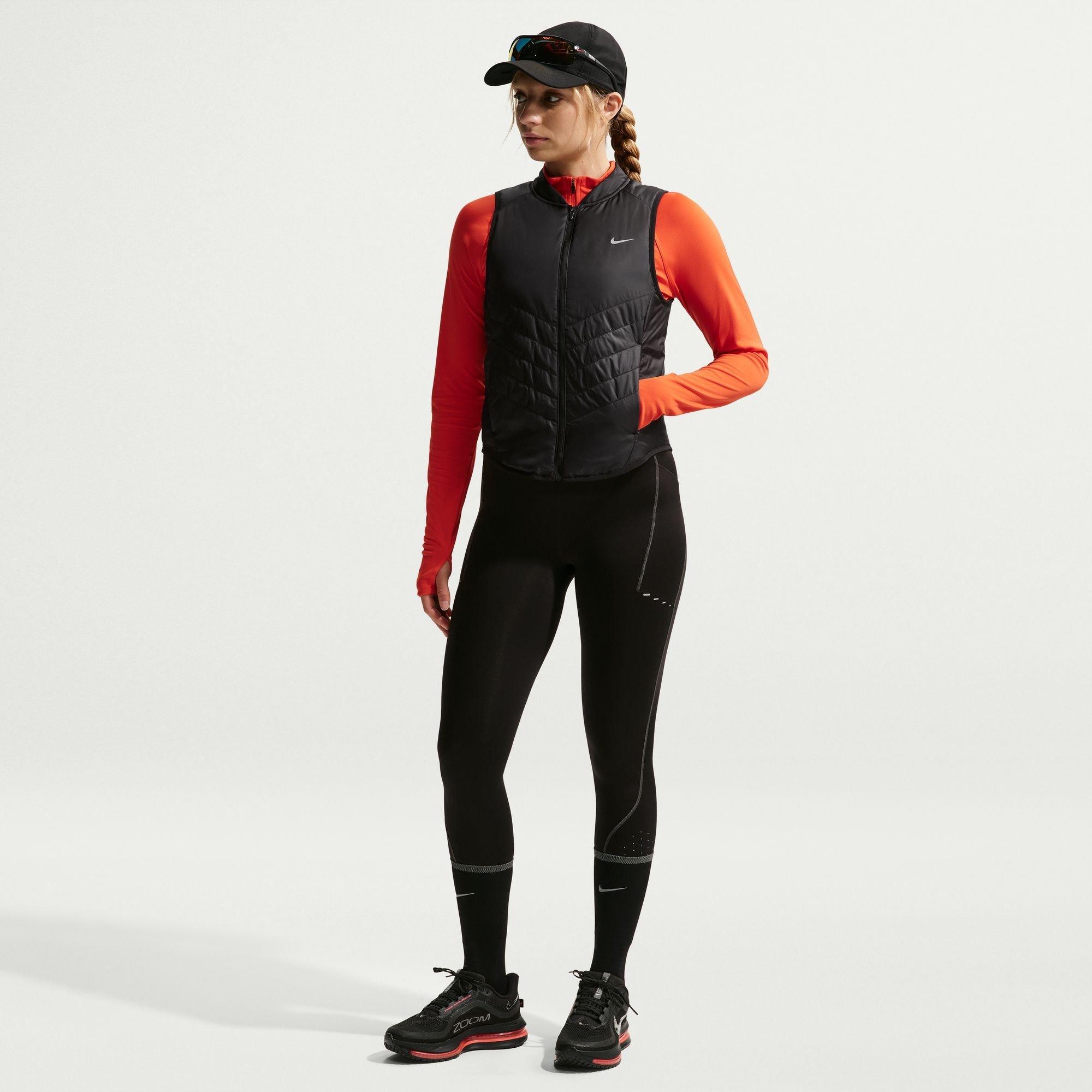 Crna - Nike - Tempo Warm Vest Ld00 - 5