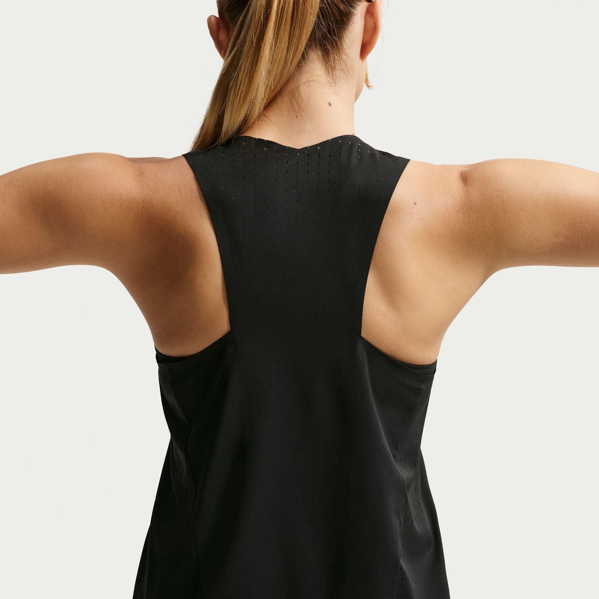 Black/White - Nike - Women's Performance Running Vest - 2