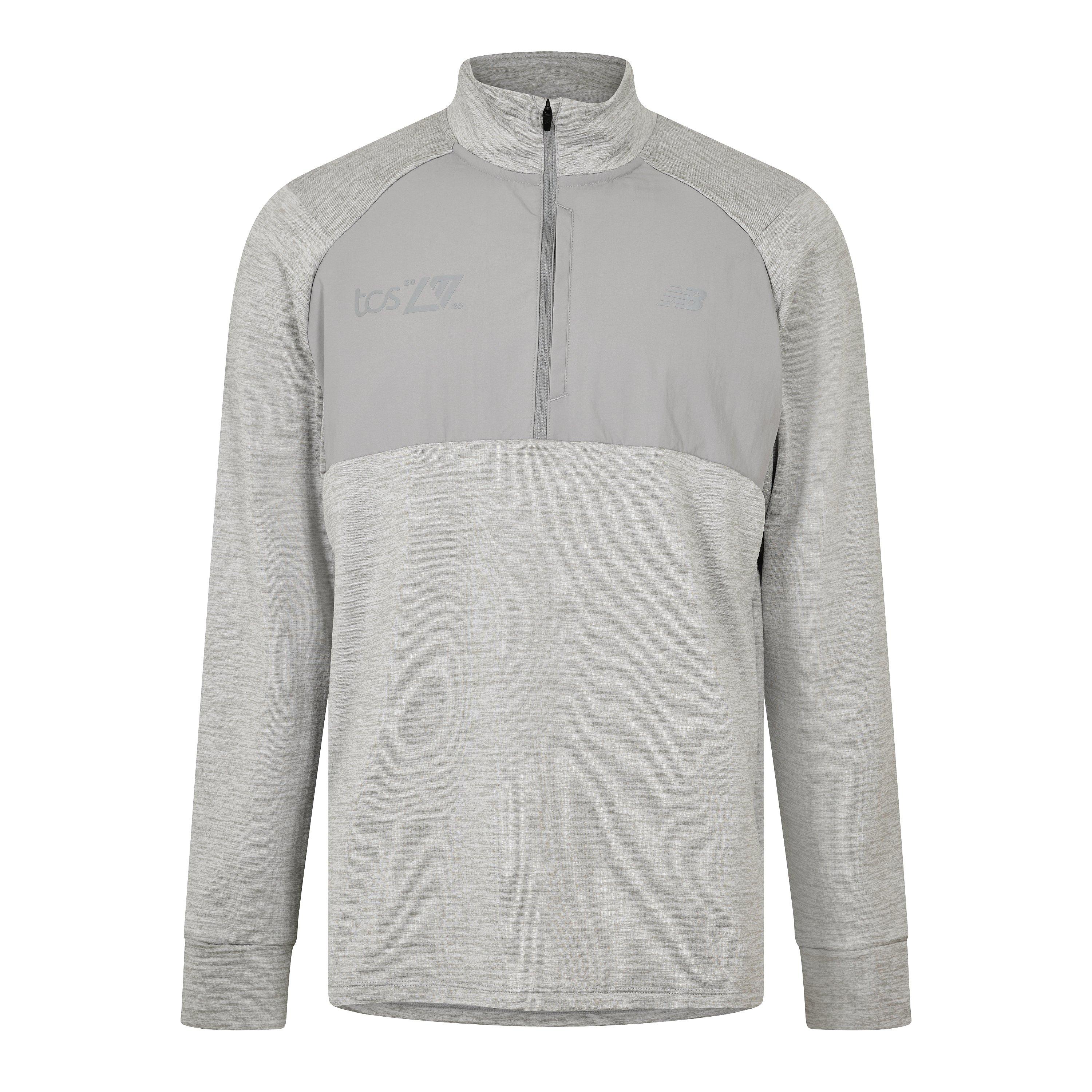 Athl Grey - New Balance - Men's Performance Running Jacket - 1