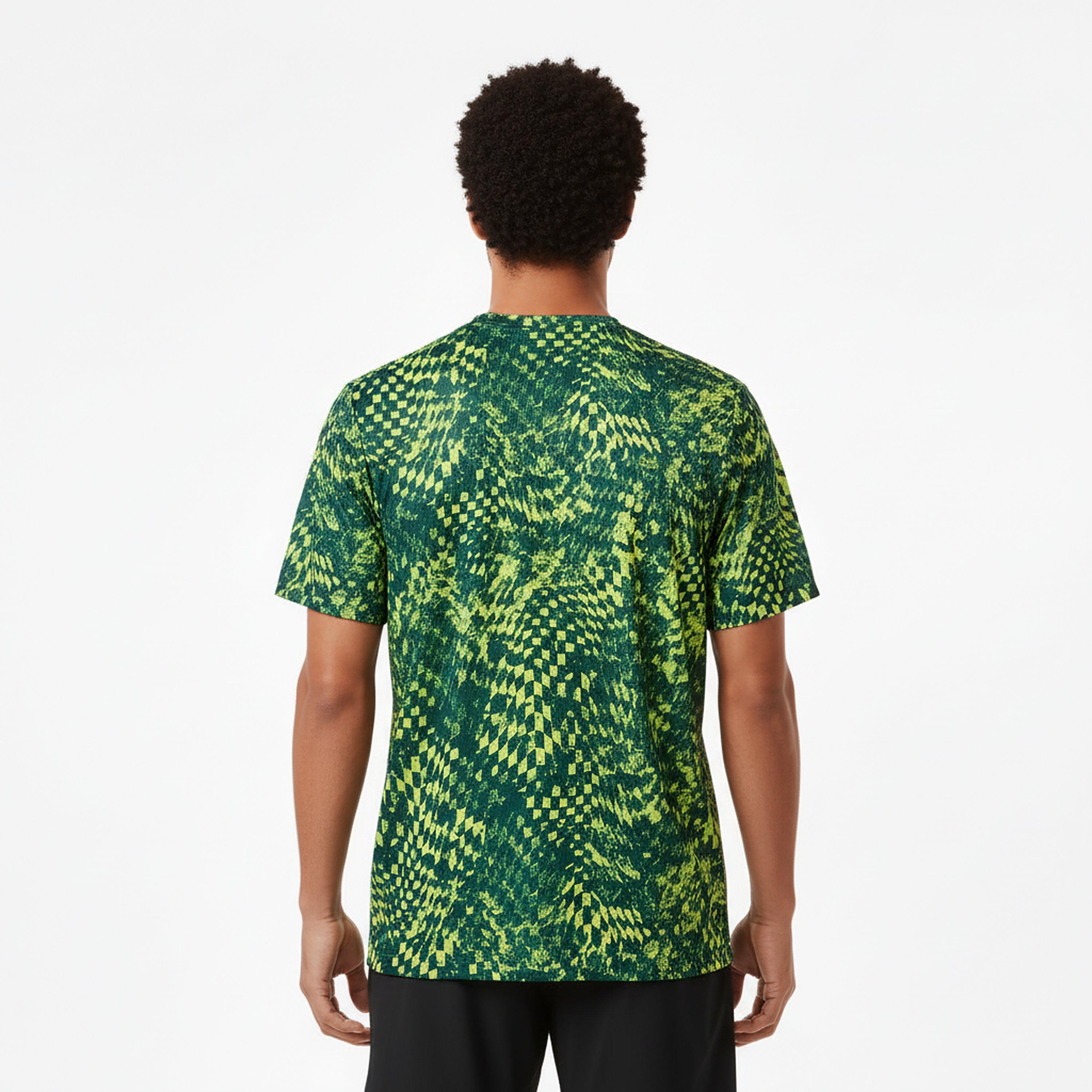 Alk Green - New Balance - Men's Short Sleeve Performance Running Top - 4