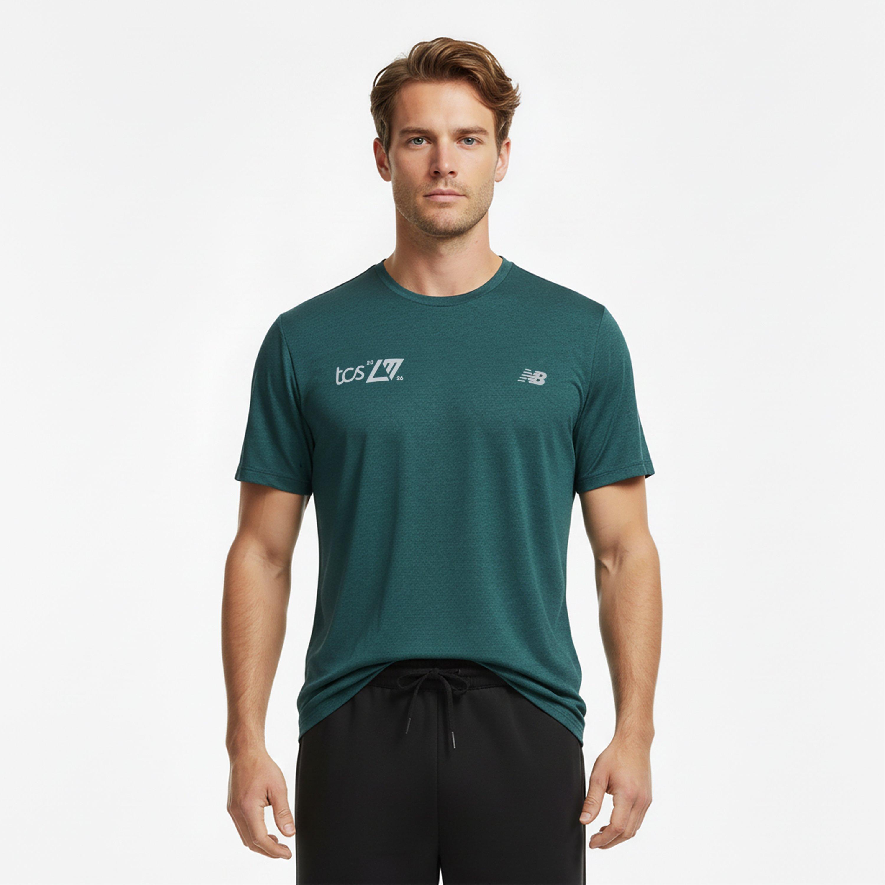 Medusa Green - New Balance - NB London Edition RC Essentials T-Shirt - 3