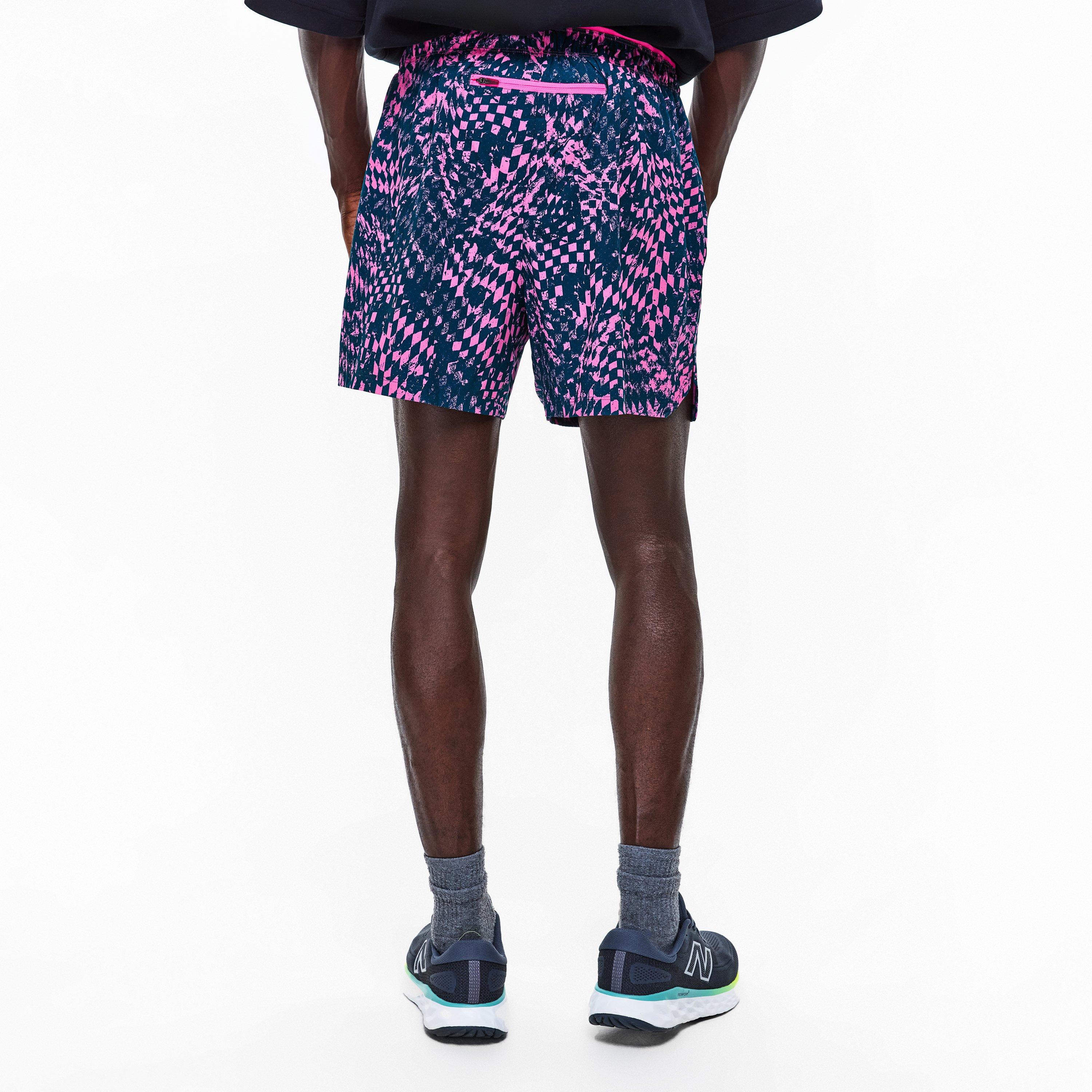 Pink Heat - New Balance - NB London Edition RC Essentials Printed Short - 4