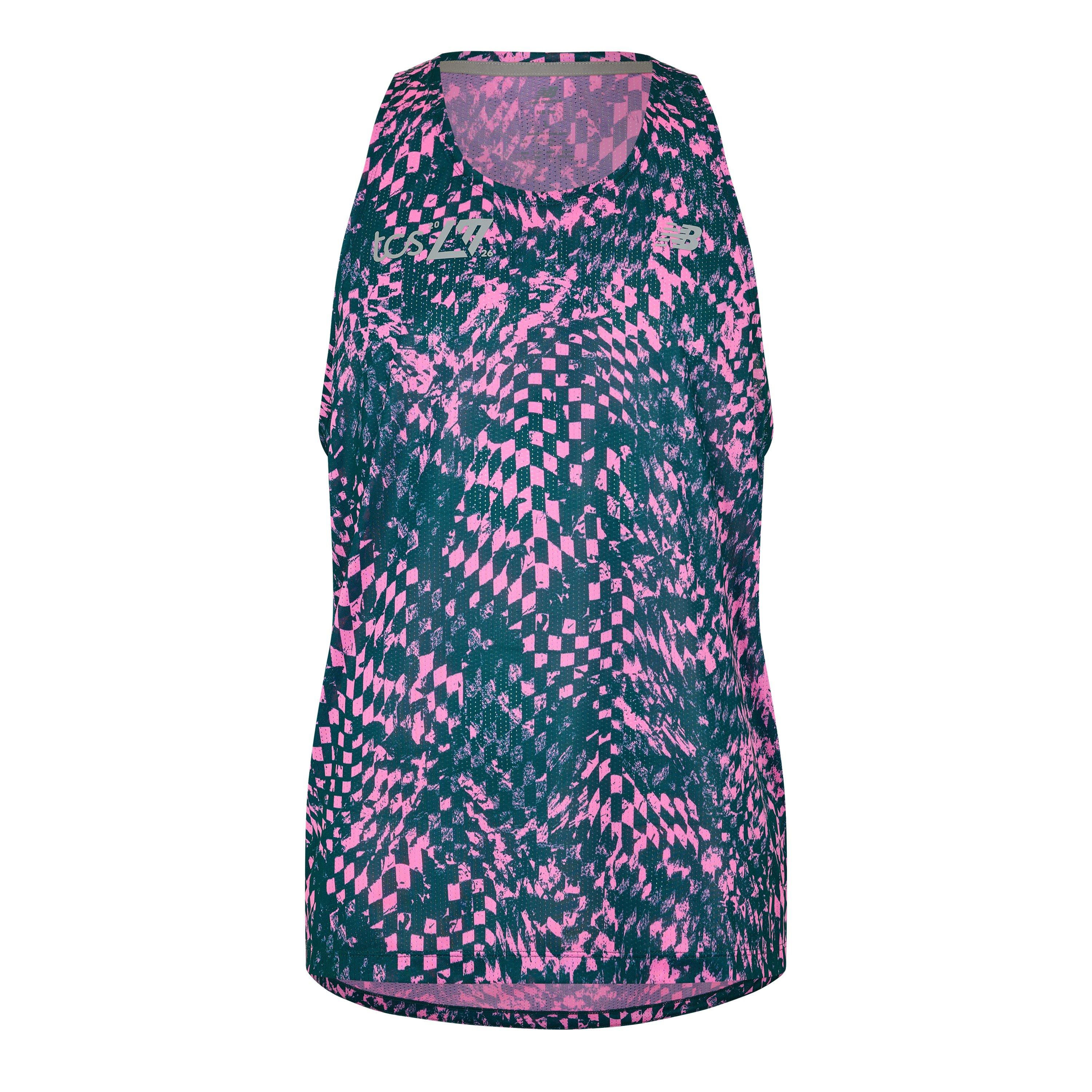 Pink Heat - New Balance - Hooded Borough Baffle Quilted Jacket Running Vest Mens - 1