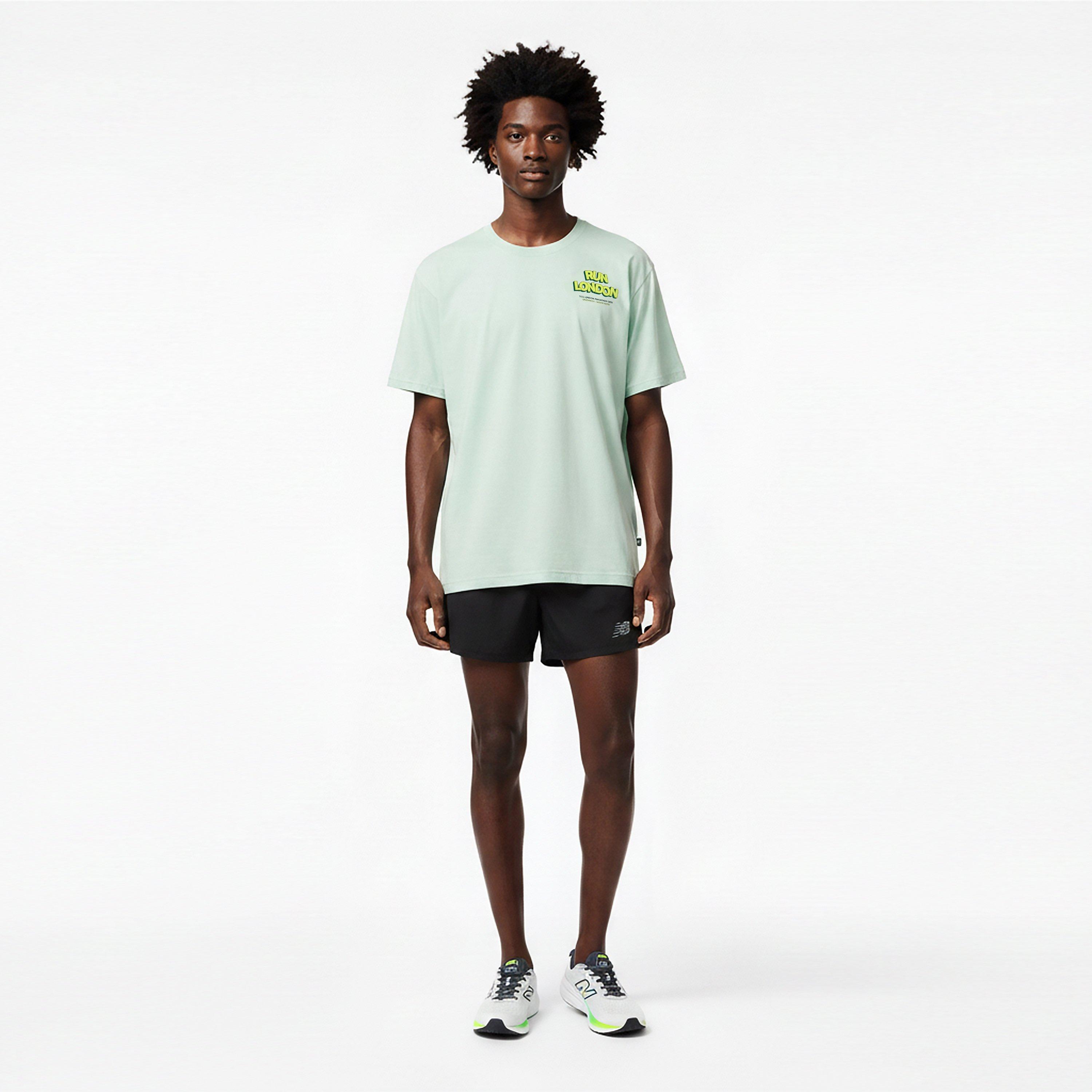 Cosmic Jade - New Balance - Men's Short Sleeve Performance Running Top - 6