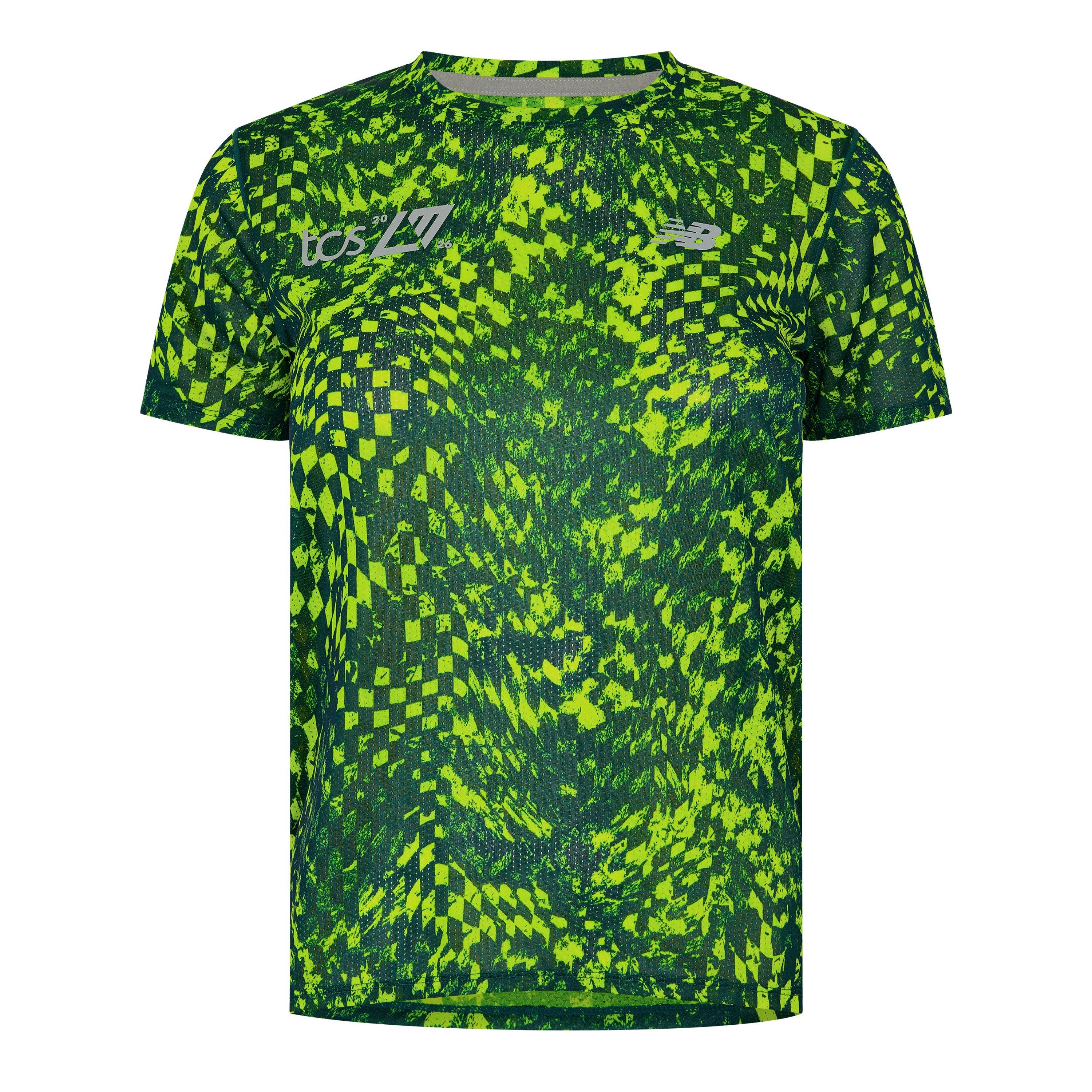 Alk Green - New Balance - NB LE Ath Printed T Ld62 - 1