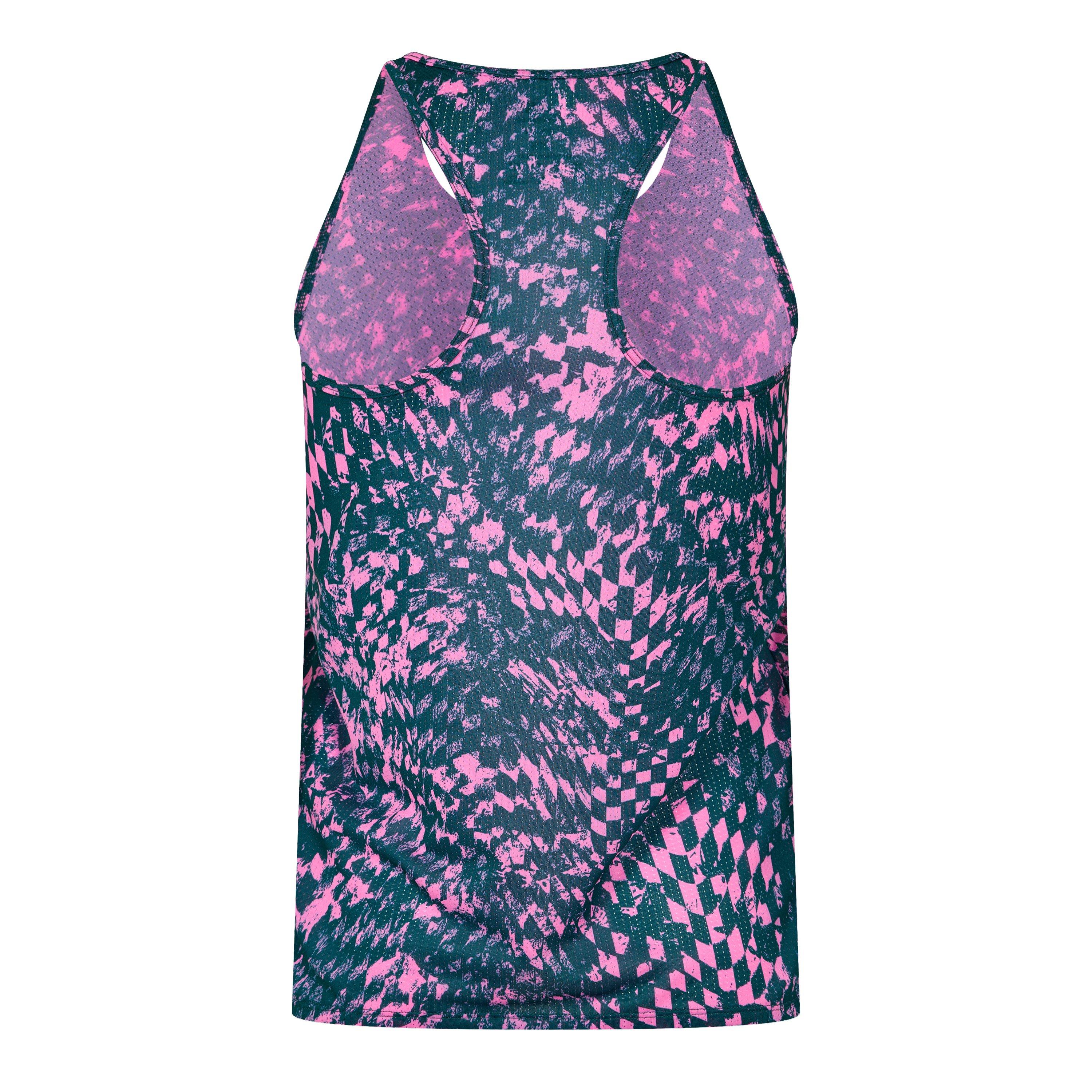 Pink Heat - New Balance - Hooded Borough Baffle Quilted Jacket Running Vest Womens - 2