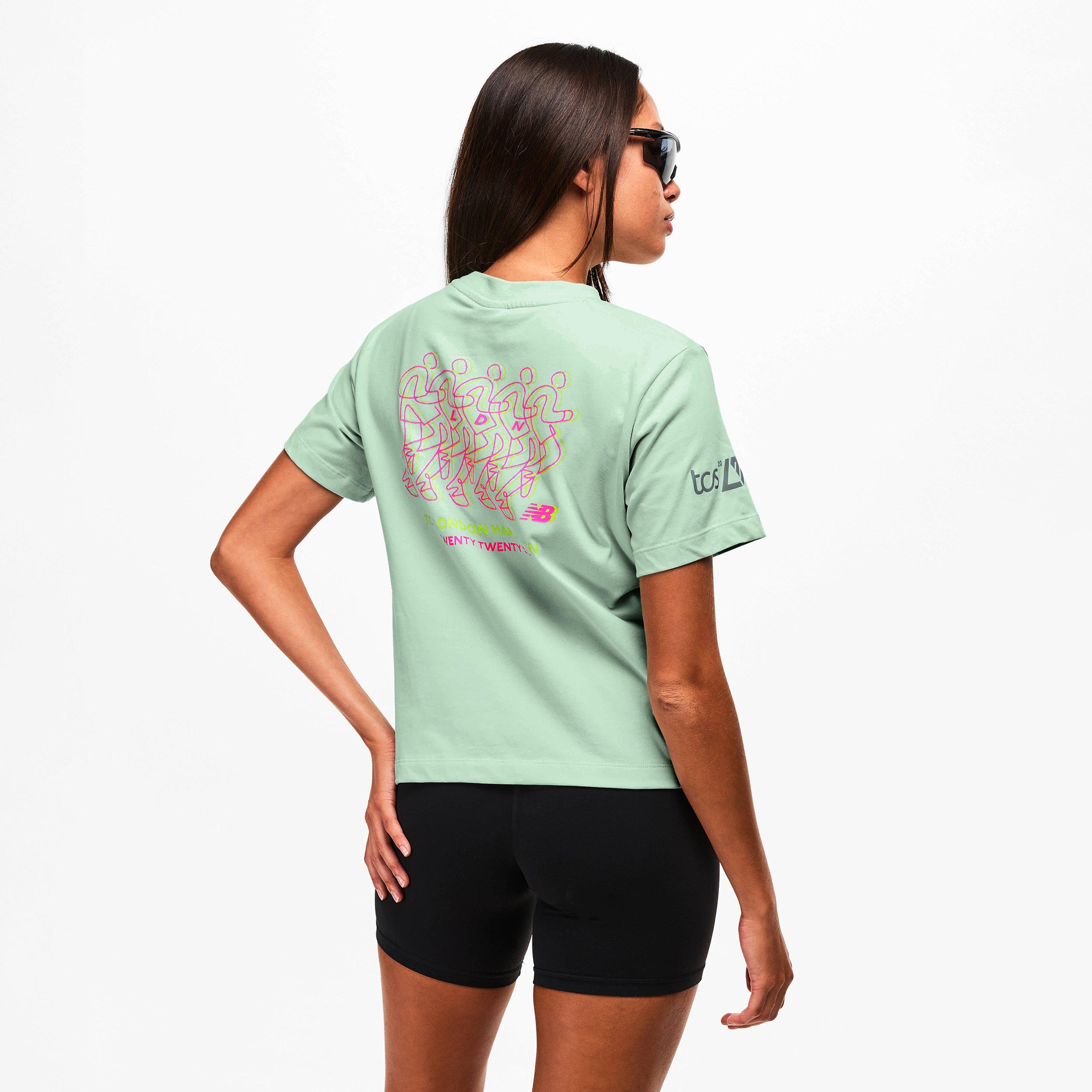 Cosmic Jade - New Balance - Women's Short Sleeve Performance Running Top - 4