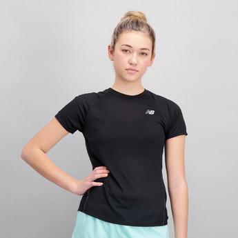 New Balance NewBalance Impact Short Sleeve Run T-Shirt Womens