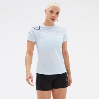 New Balance NewBalance Impact Short Sleeve Run T-Shirt Womens