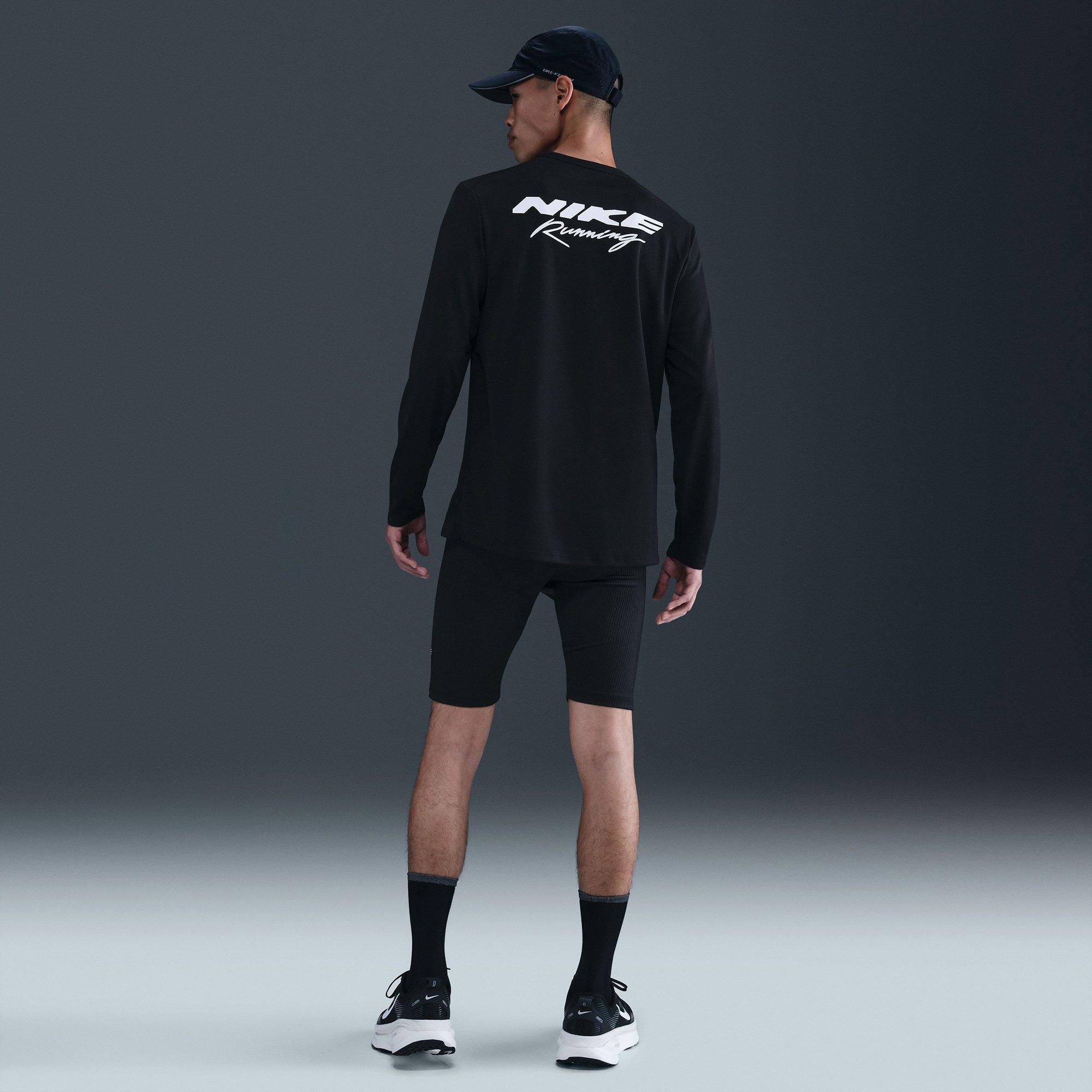 Black - Nike - Nike UV Miler Gfx Ls Sn61 - 6