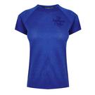 Bleu Marine - New Balance - Dorina Linux Sort T-shirt BH med blonder - 1