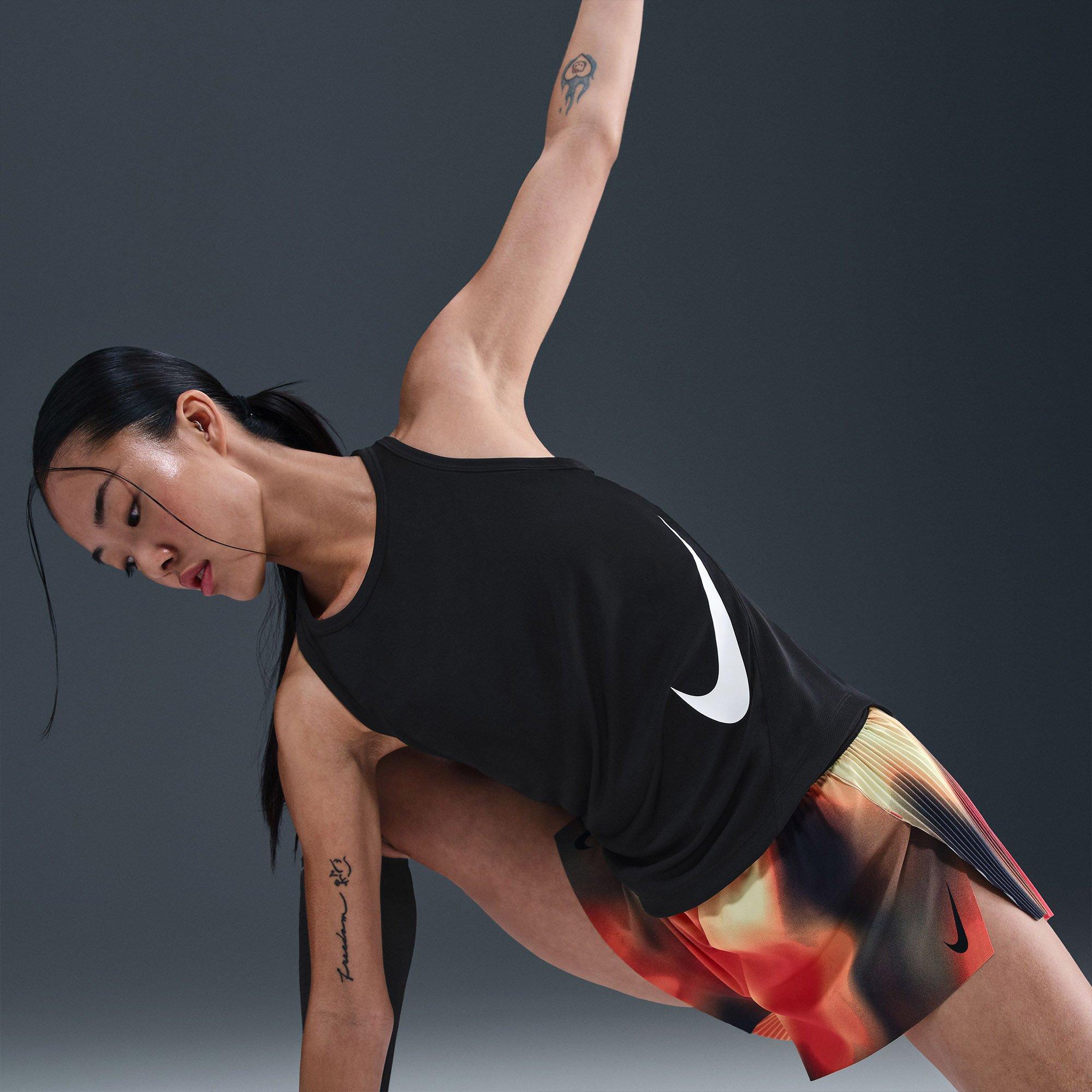 Black/White - Nike - Nike Tempo Swsh Tank Ld61 - 4