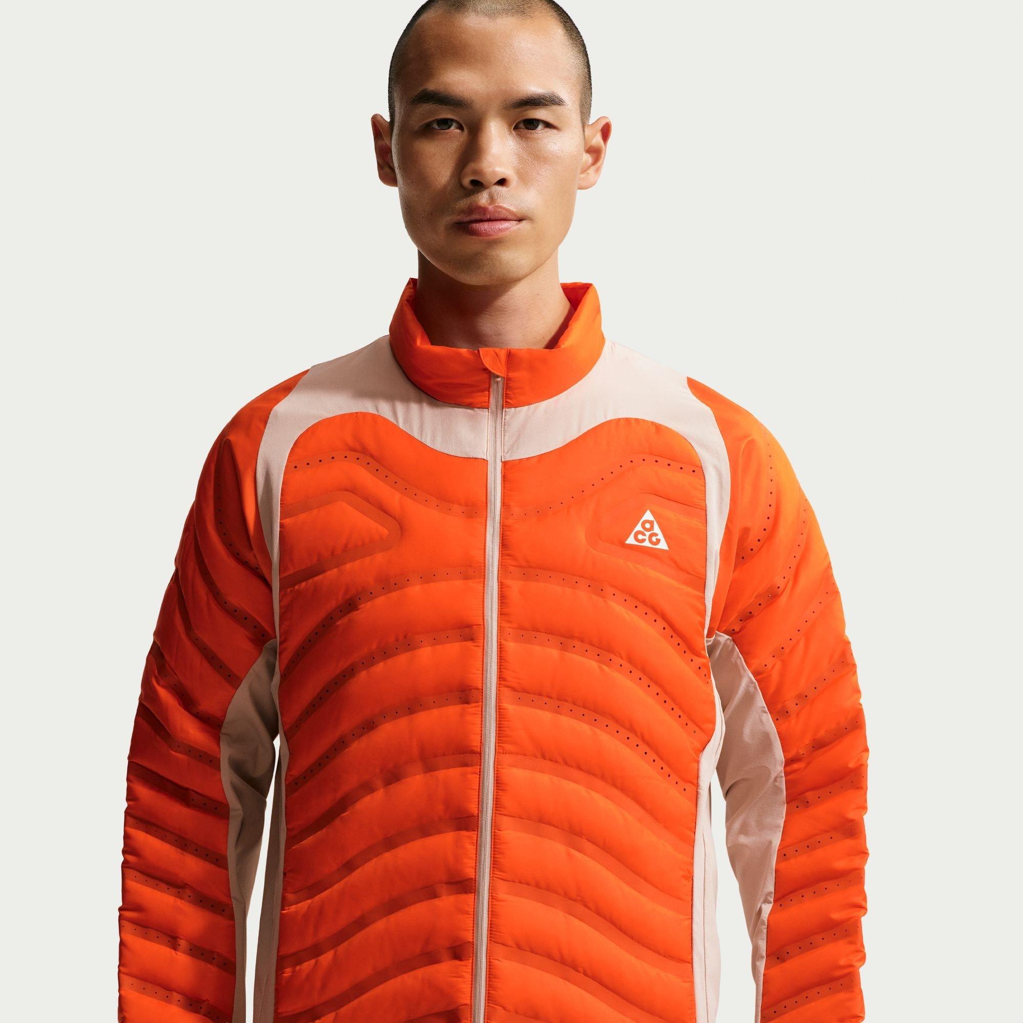 Nike Men's Orange/Cream Acg Loft Jkt Sn62 - L