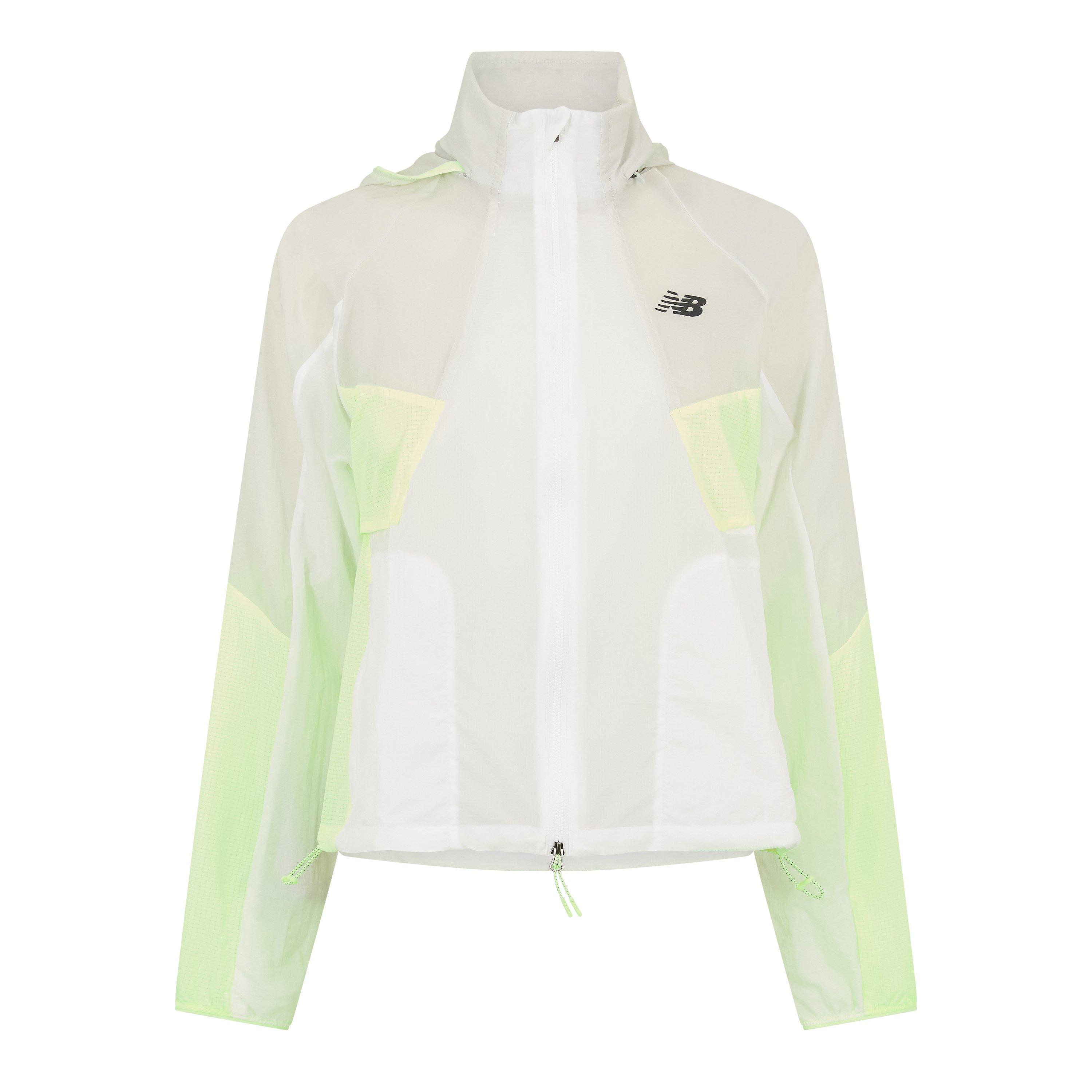 White/Grey/Grn - New Balance - NB RC Athletics Jacket - 1
