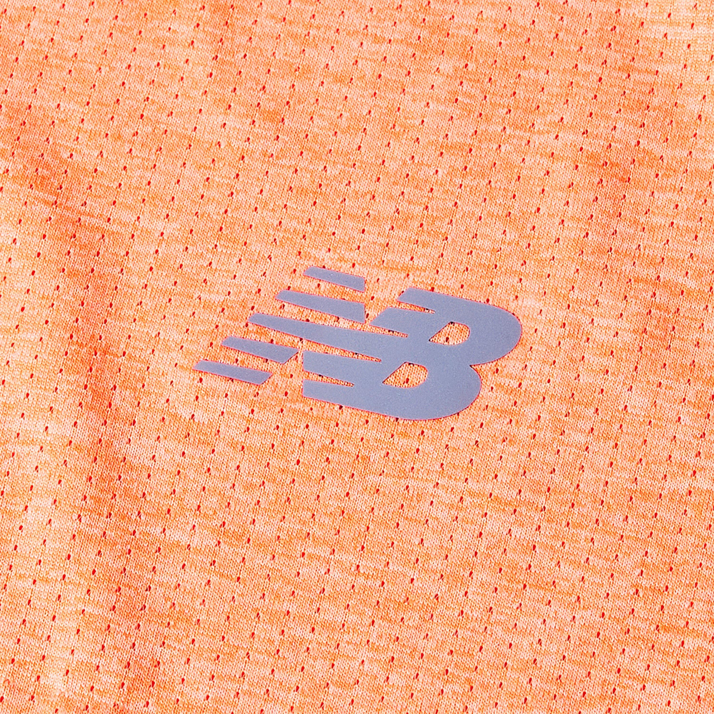 Orange - New Balance - NB RC Essentials Running T-Shirt Mens - 5