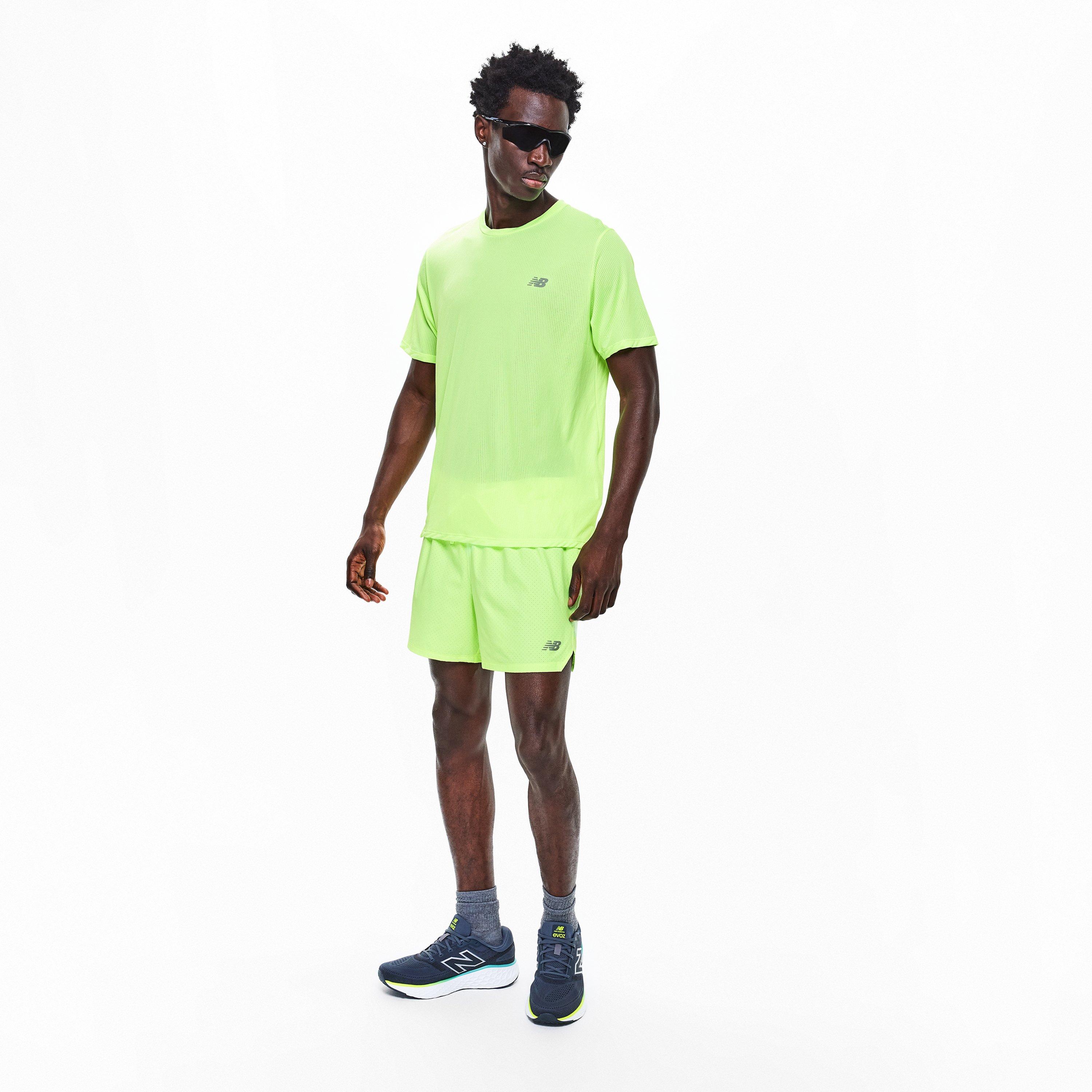 Green - New Balance - NB RC Athletics 5 Short - 5