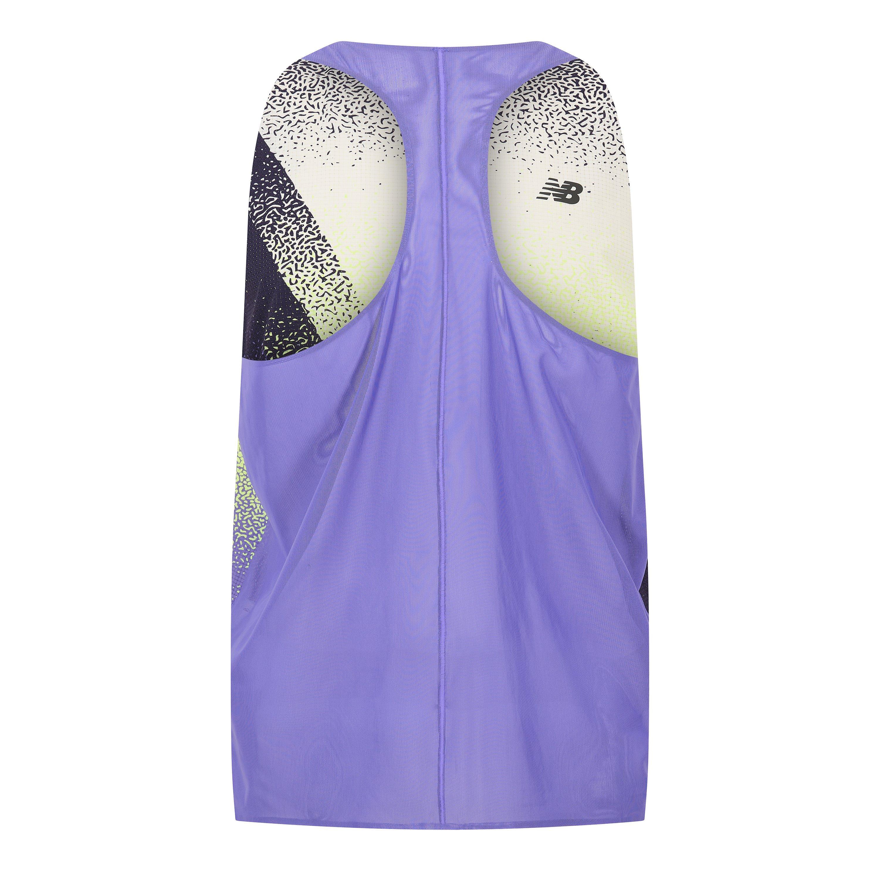 Blue - New Balance - NB Race Day Singlet Sn62 - 2