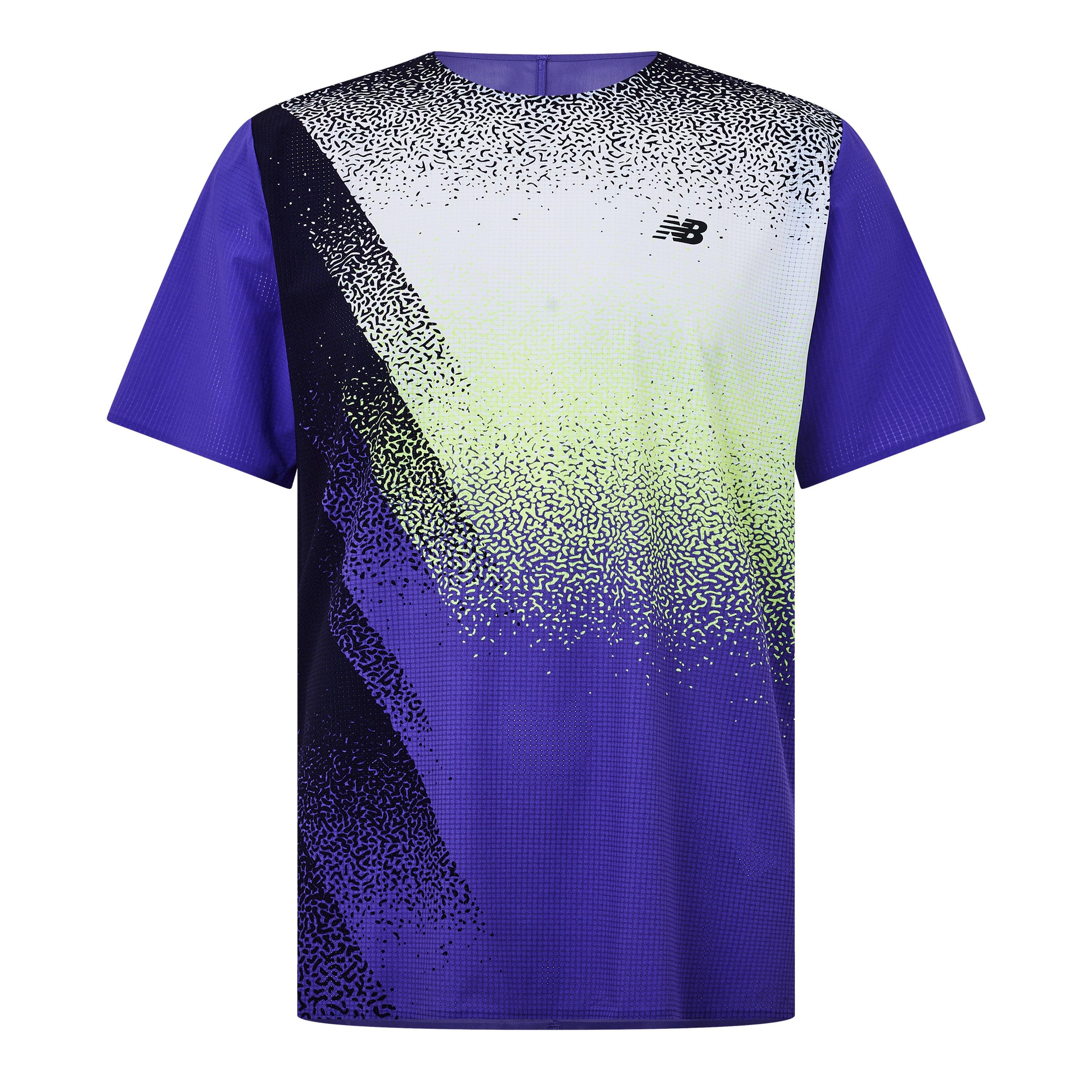 Blue - New Balance - NB Race Day Ultra Light T-Shirt - 1
