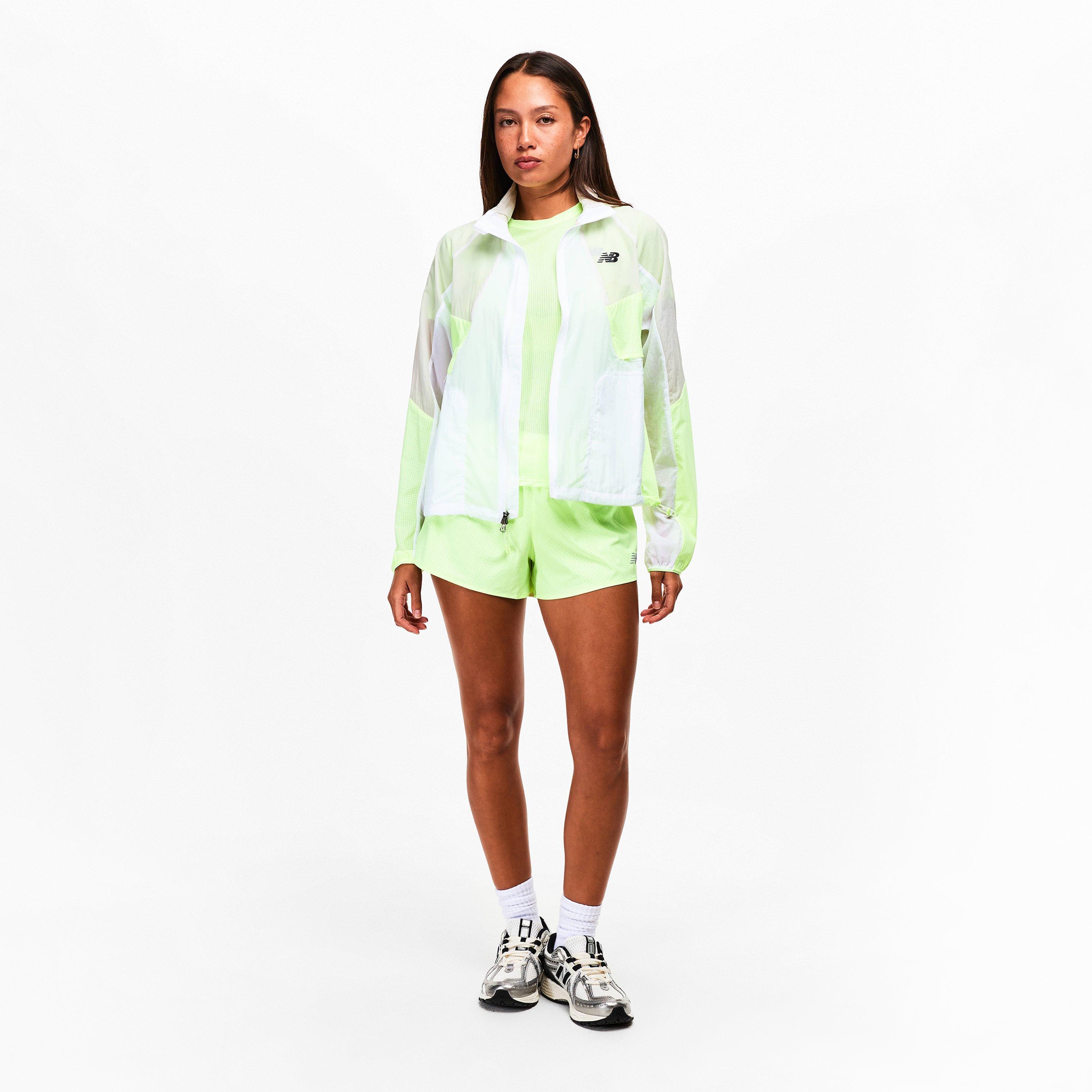 White/Grey/Grn - New Balance - NB RC Athletics Jacket - 6