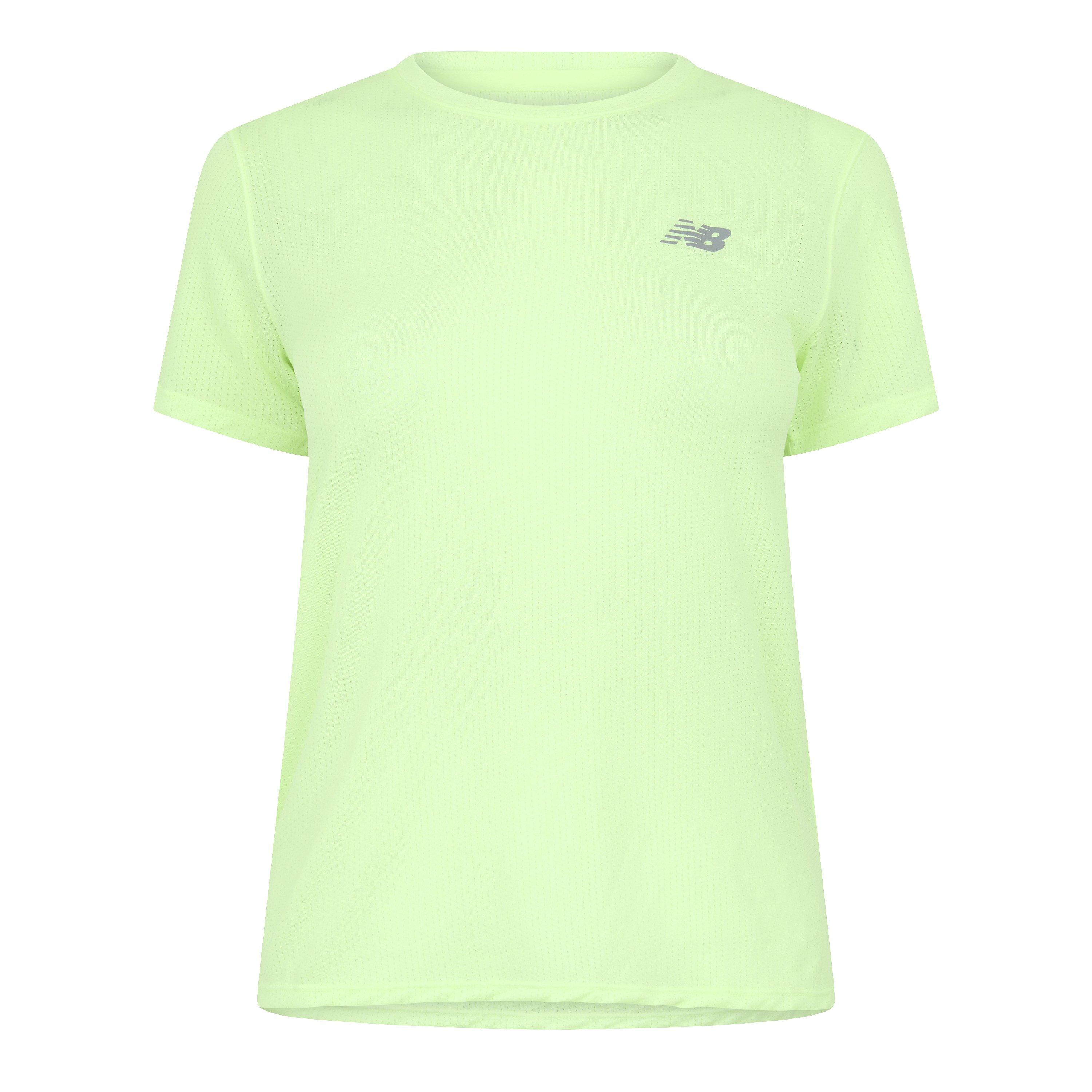 Green - New Balance - NB RC Essentials Running T-Shirt Womens - 1