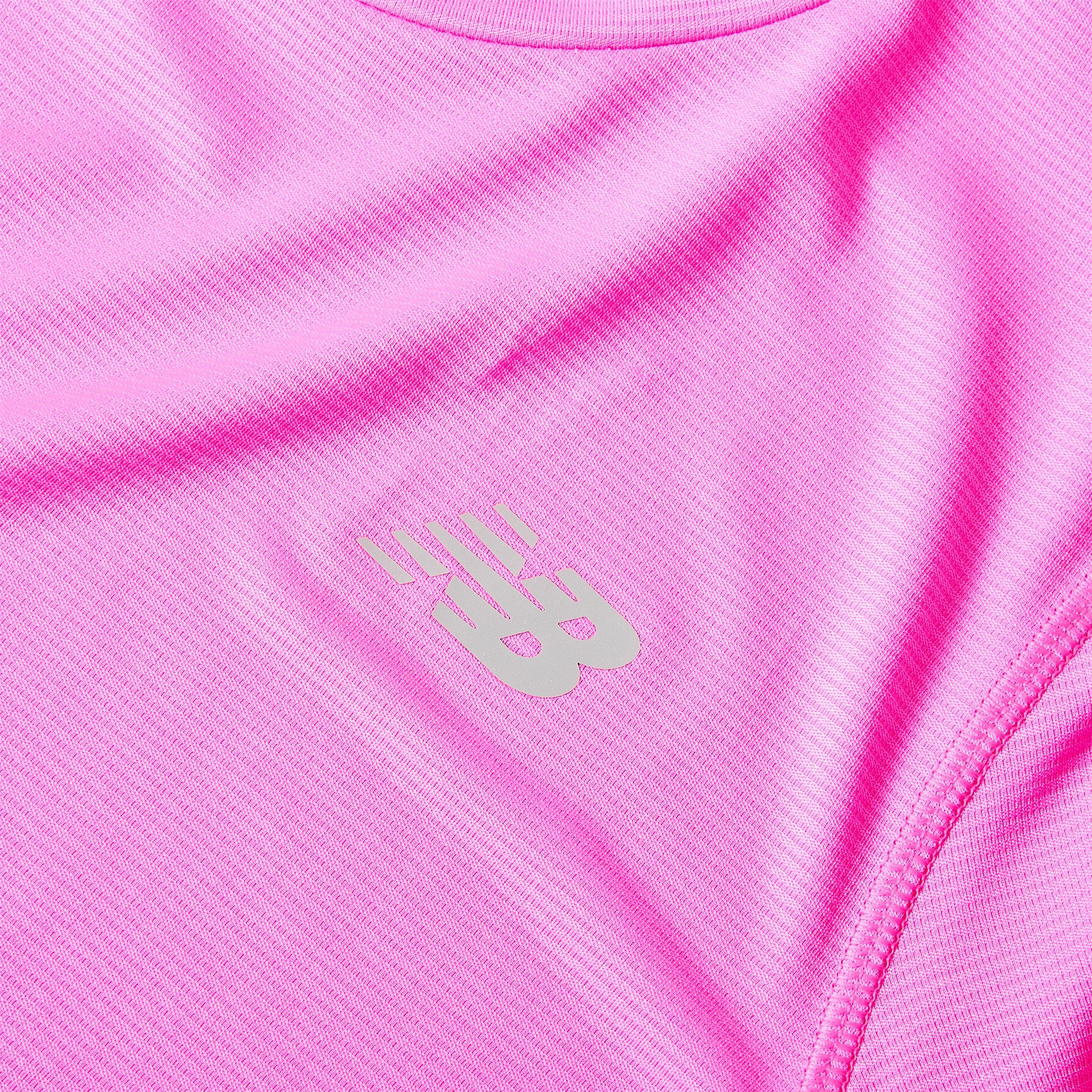 Pink - New Balance - Women's Short Sleeve Performance Running Top - 5