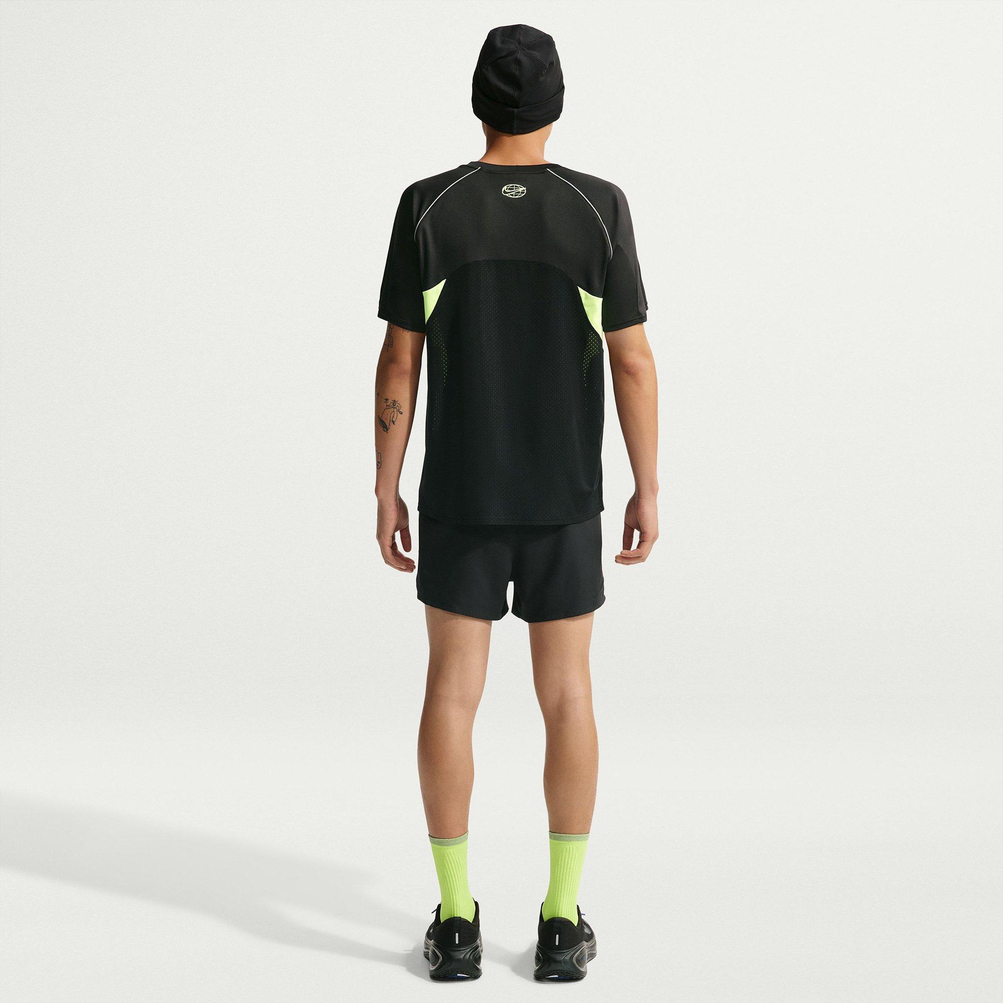Black/Lemon - Nike - Nike Run Disrupt Top Sn71 - 6