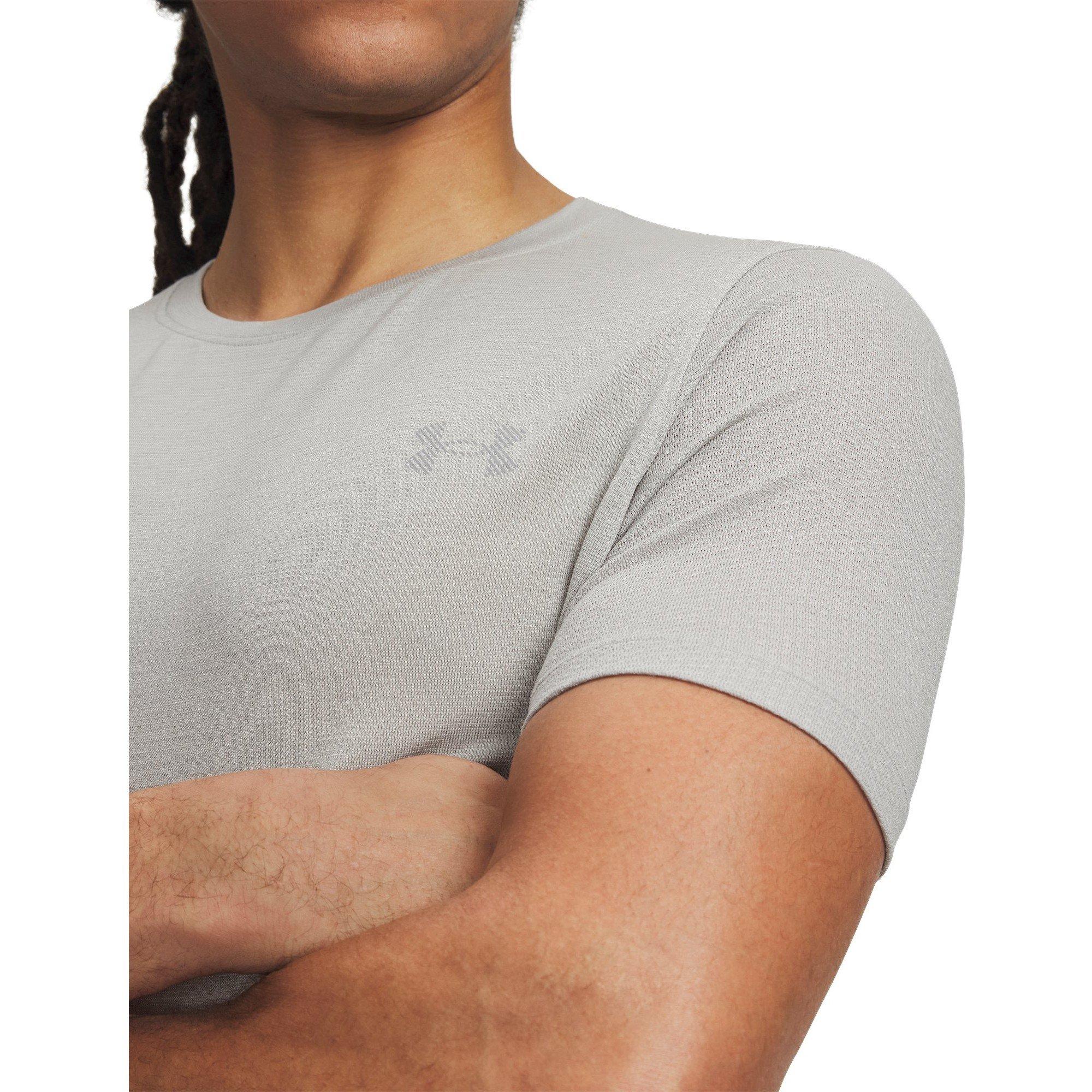 Titanium - Under Armour - UA Wool Run SS Sn63 - 3