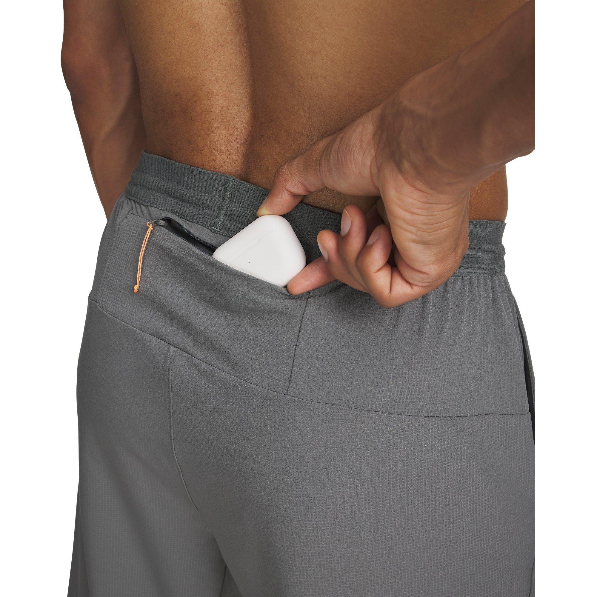 Green/Orange - Under Armour - Men's Trail Run Performance Tracksuit Bottoms - 3