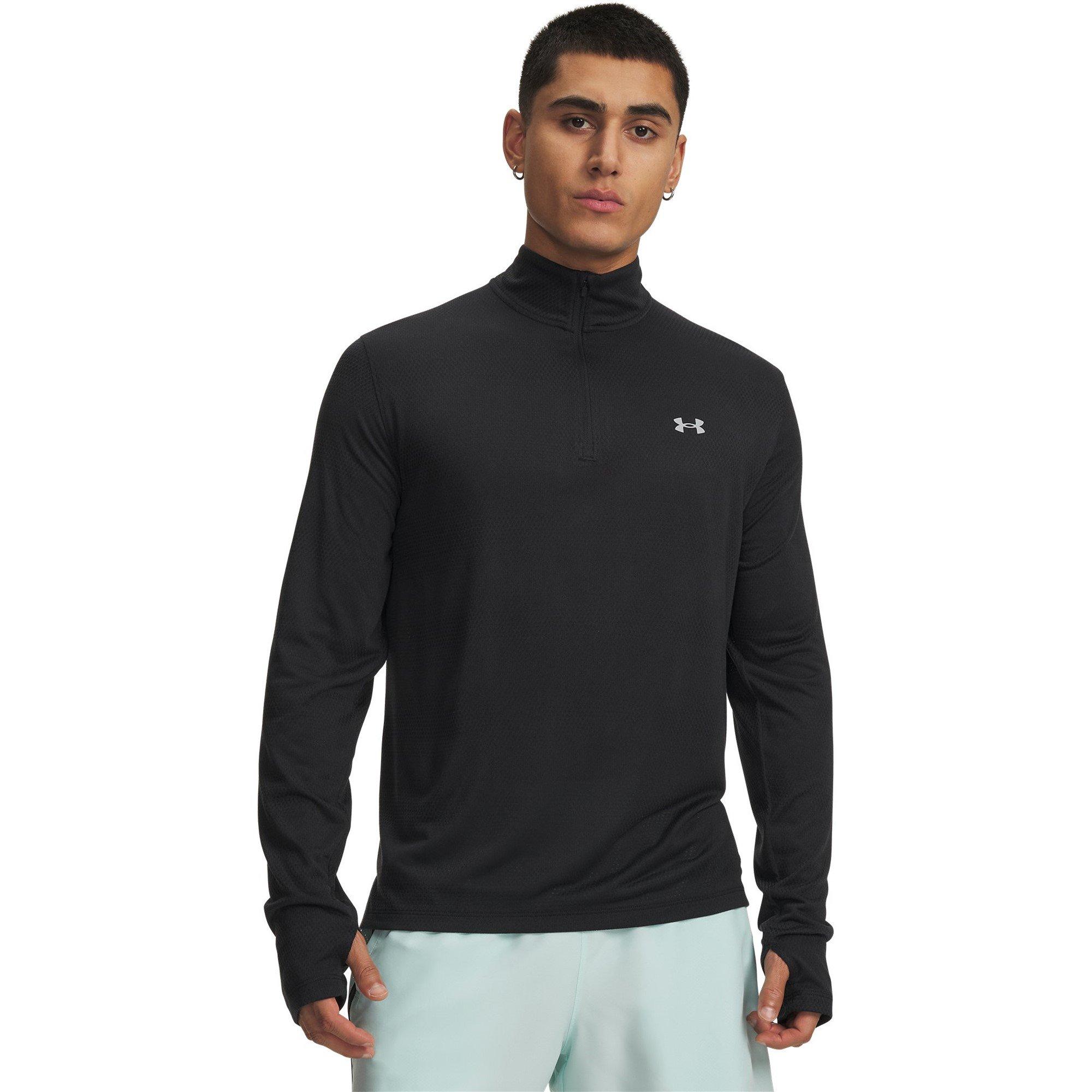 Under Armour Men's Ua Velociti ¼ Zip - Black/Reflect - 2XL