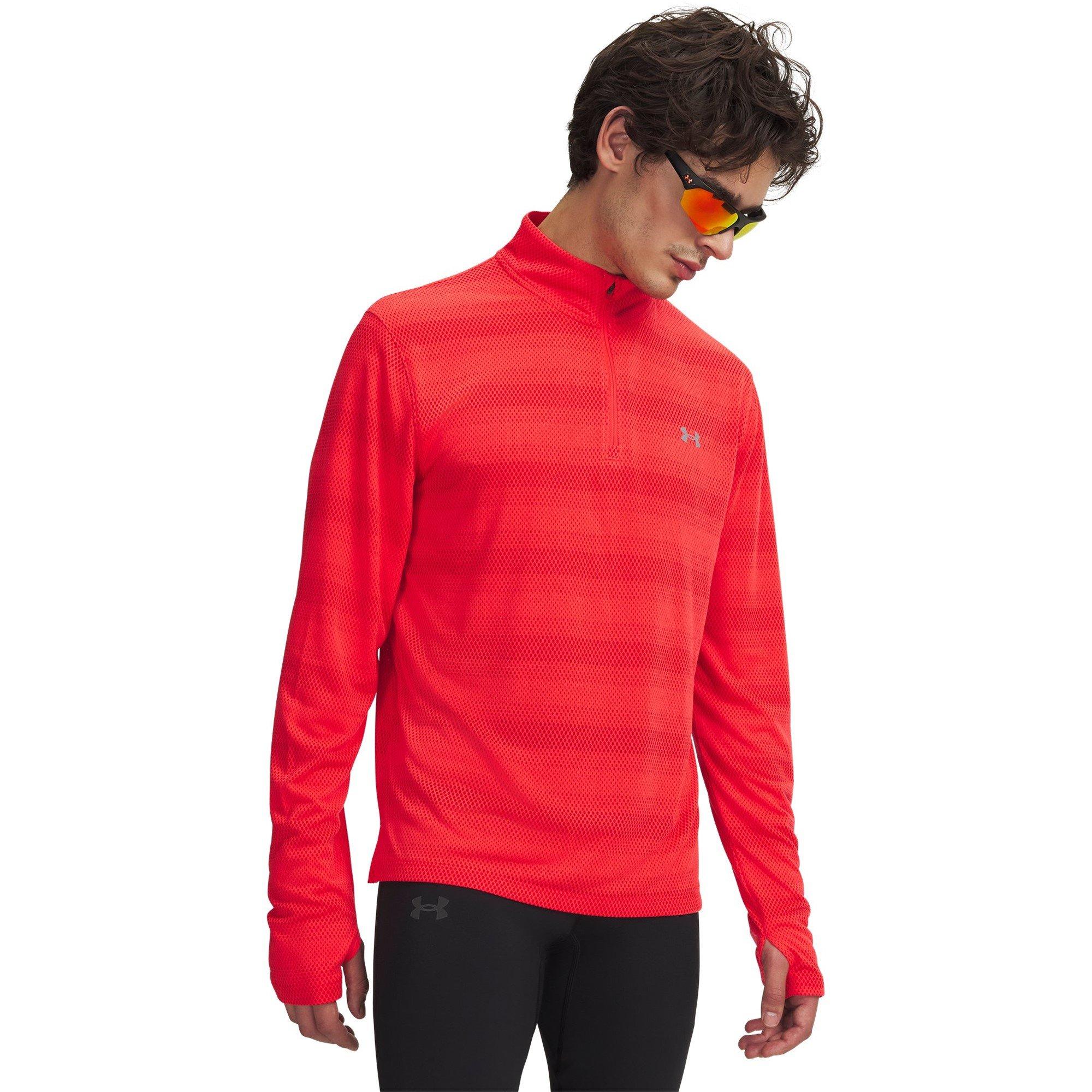 Under Armour Men's Ua Velociti ¼ Zip - Racer Red - L