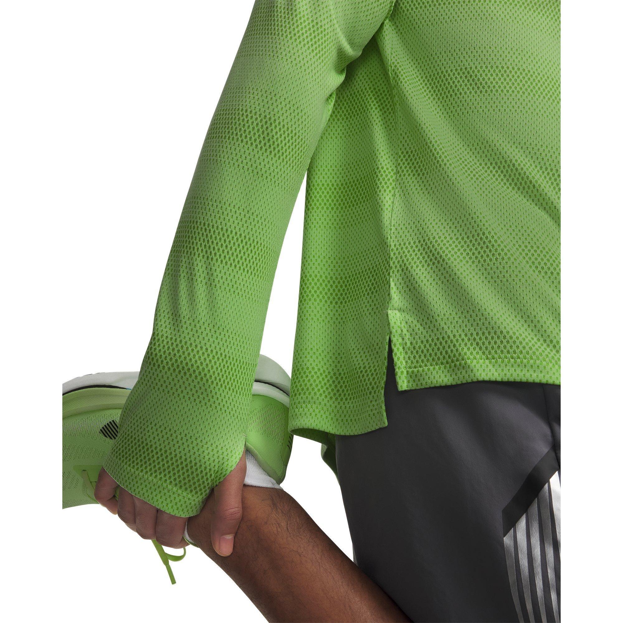 Lumos Lime/Refl - Under Armour - UA Velociti Mens ¼ Zip - 3
