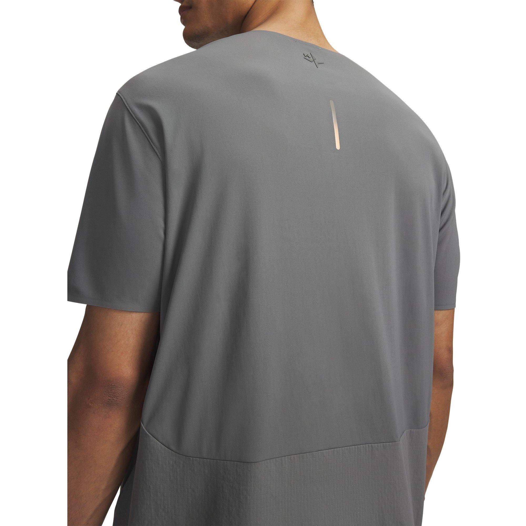 Vert/Orange - Under Armour - Men's Short Sleeve Performance Running Top - 3