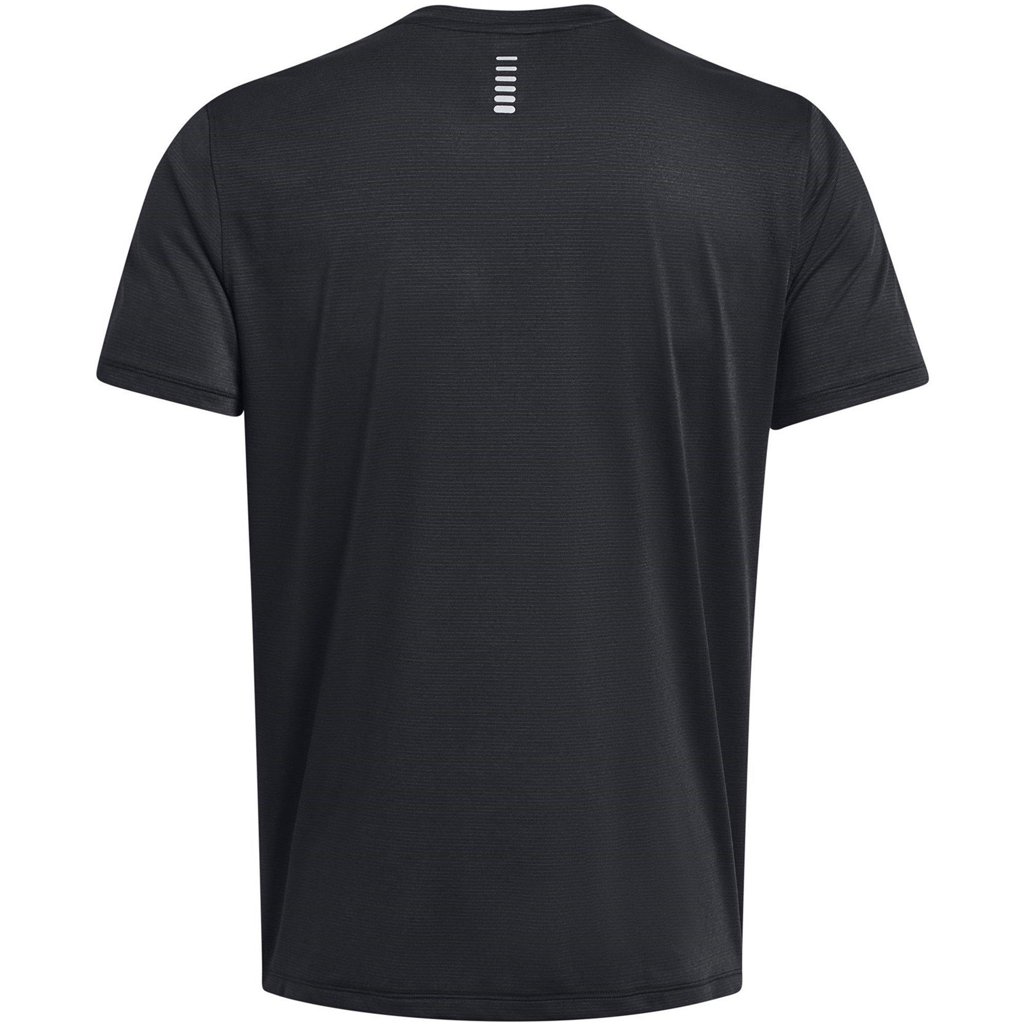 Black/Reflect - Under Armour - Short Sleeve T-Shirt Mens - 2