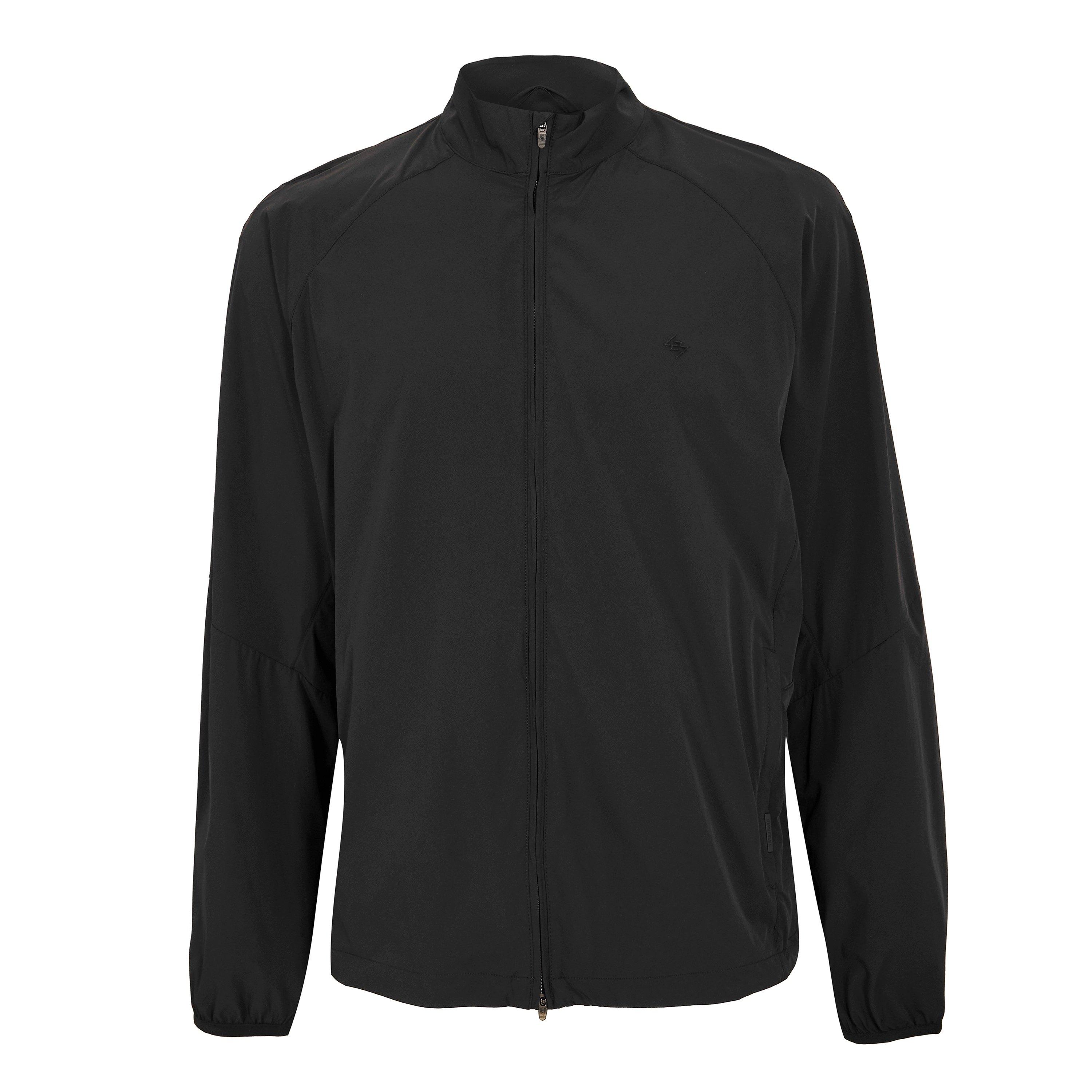 Represent 247 Men's DNA Track Performance Running Jacket - Jet Black - S