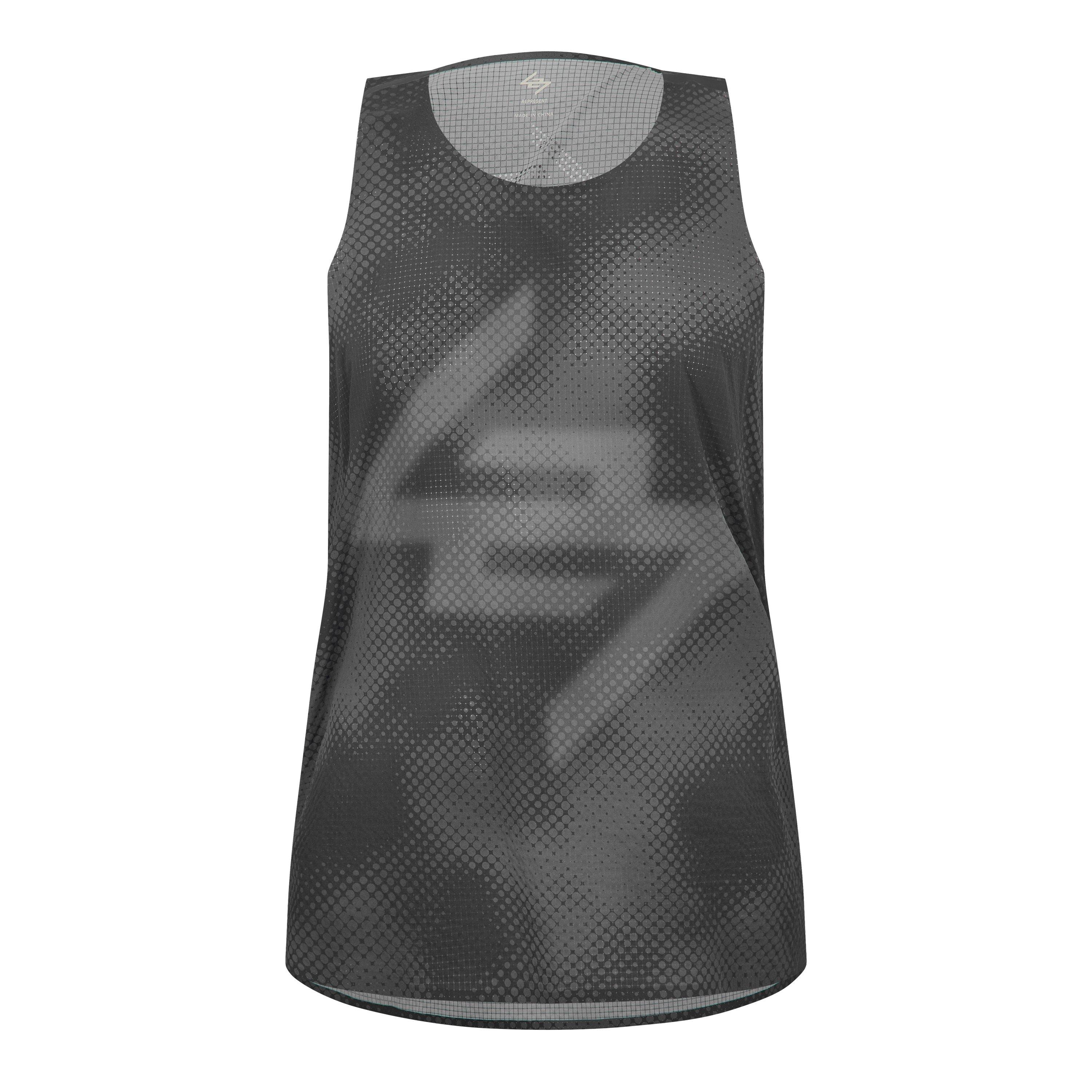 Represent 247 Men's Performance Running Vest - Black Fade - M
