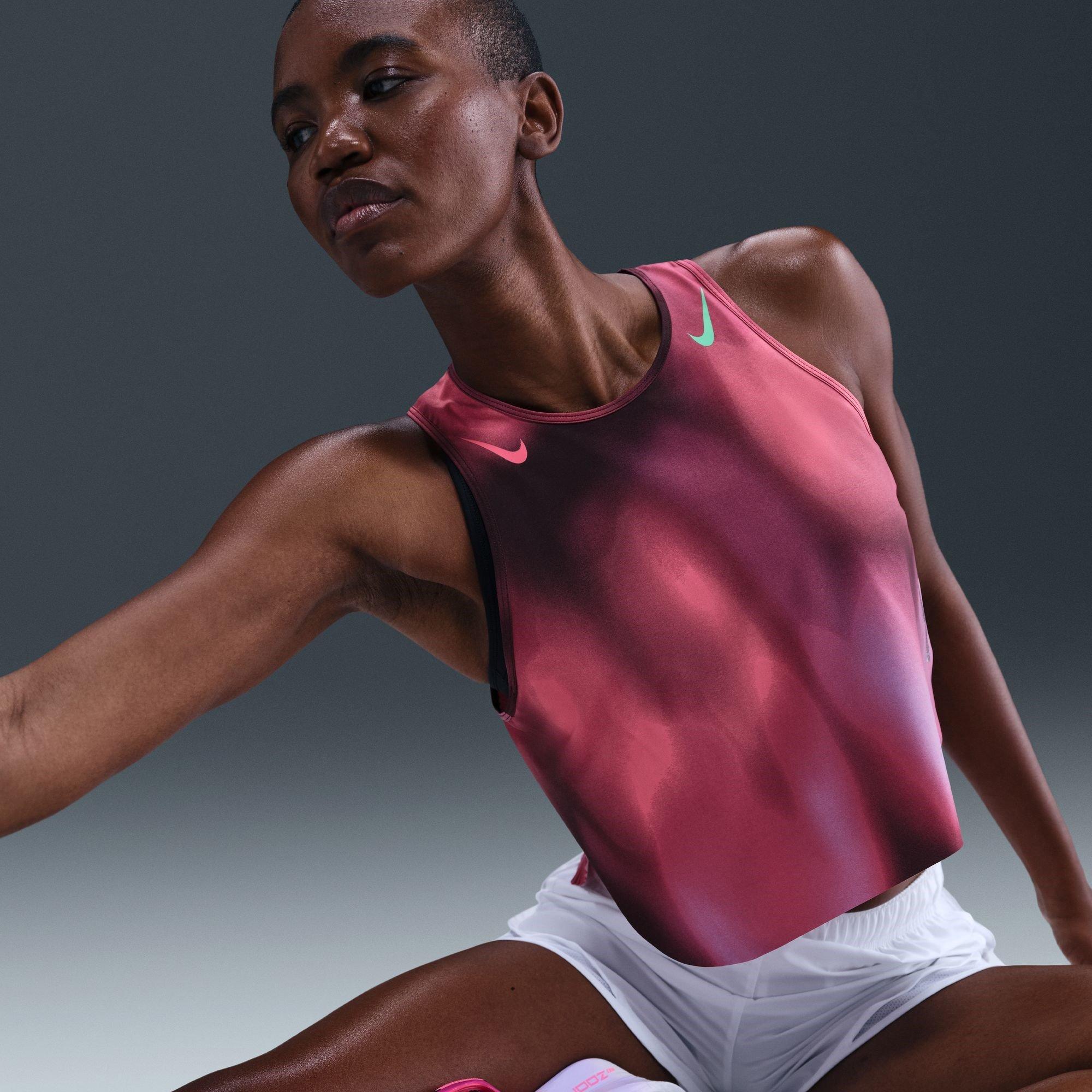 Rush/Fuchsia - Nike - Faith Race Vest Womens - 10