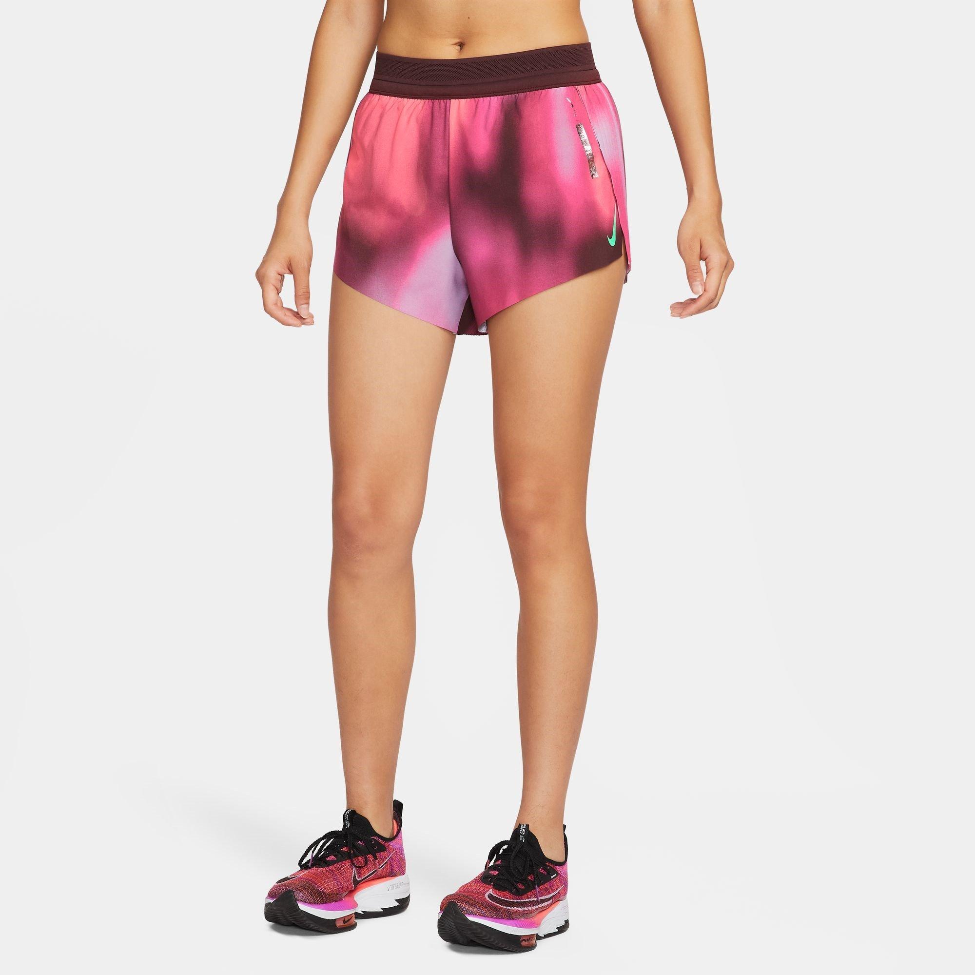Rush/Fuchsia - Nike - Faith 3 Inch Shorts Womens - 3