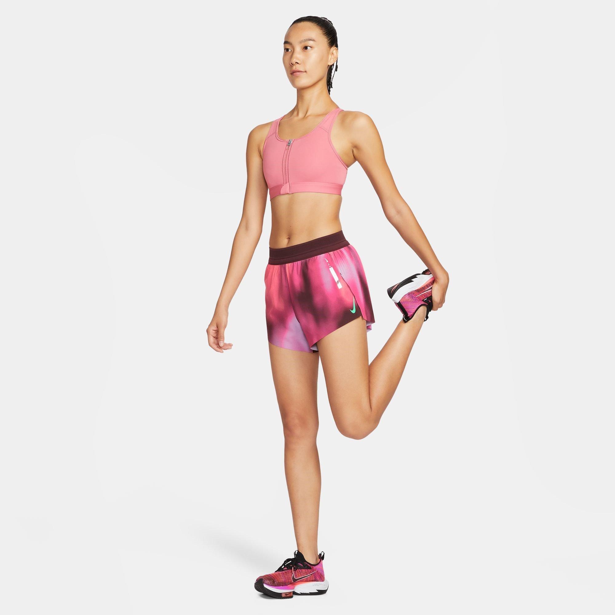 Rush/Fuchsia - Nike - Faith 3 Inch Shorts Womens - 7