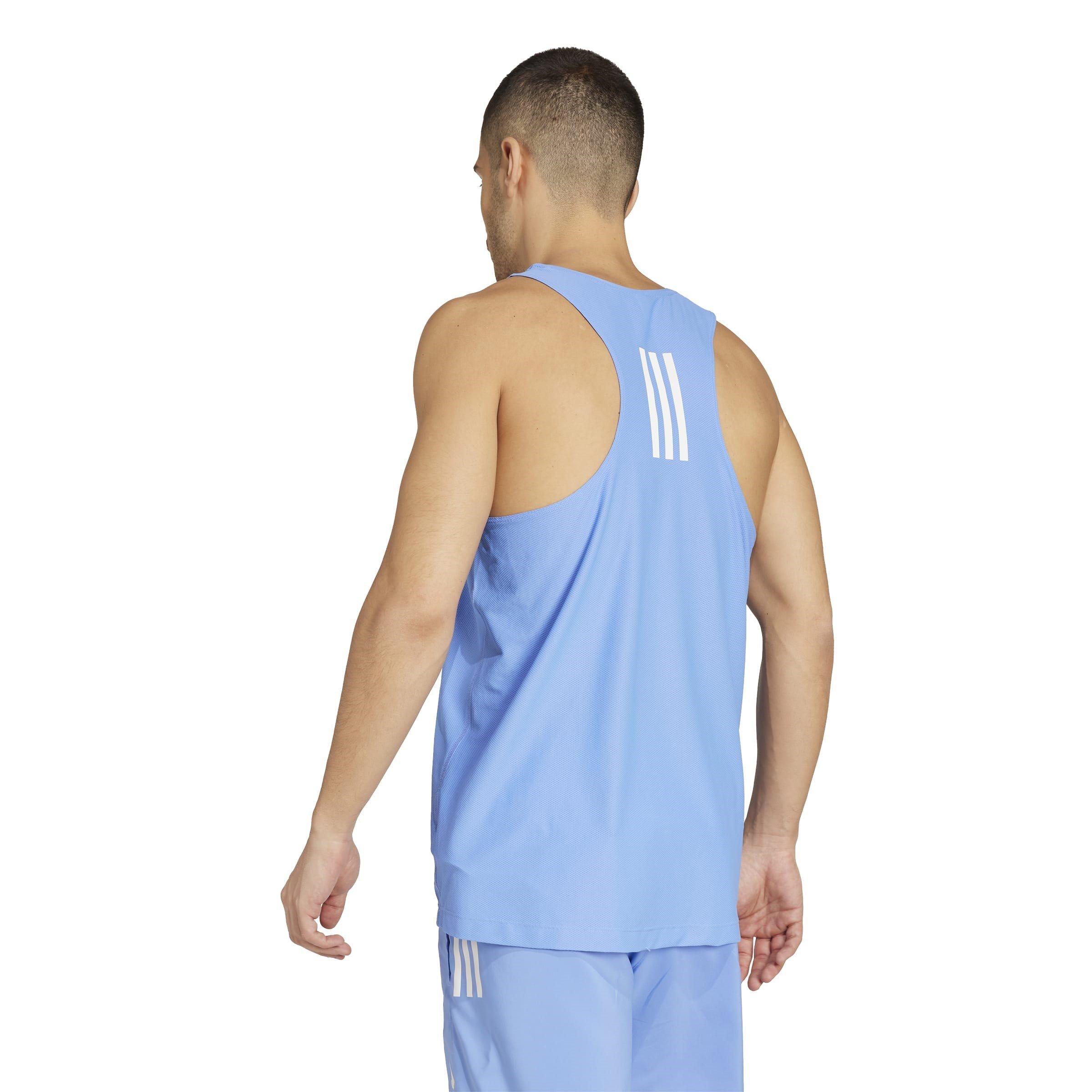 Blue Fusion - adidas - Performance Running Vest - 3