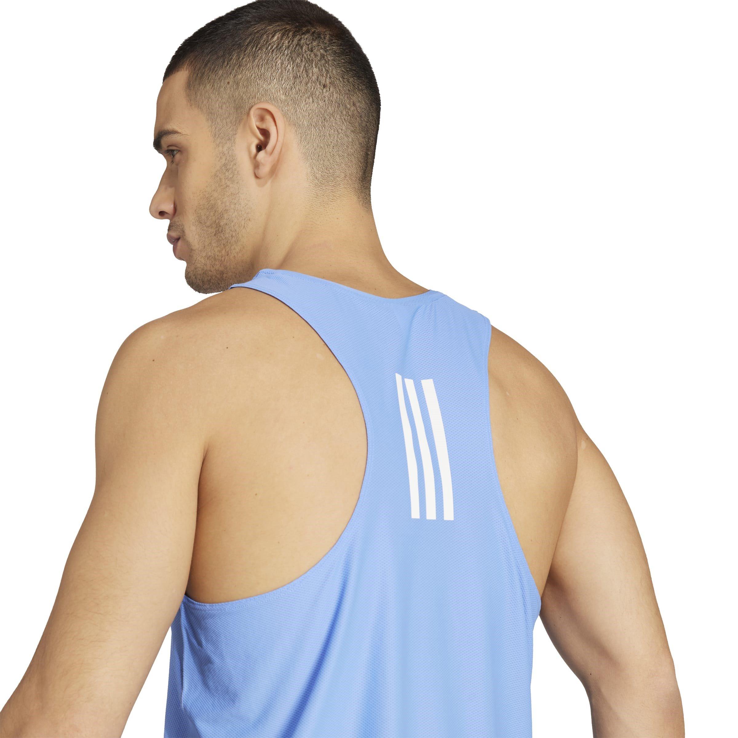 Blue Fusion - adidas - Performance Running Vest - 4