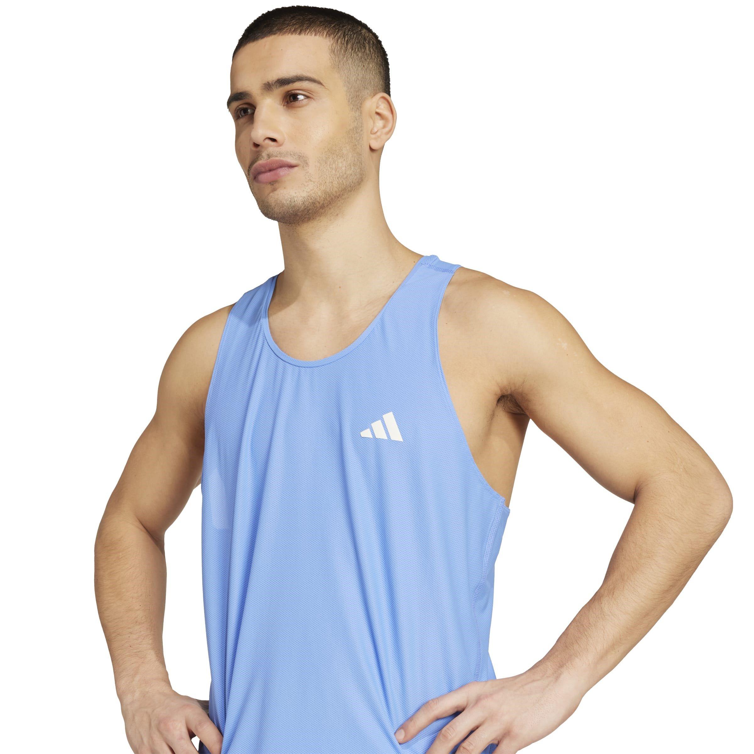 Blue Fusion - adidas - Performance Running Vest - 5