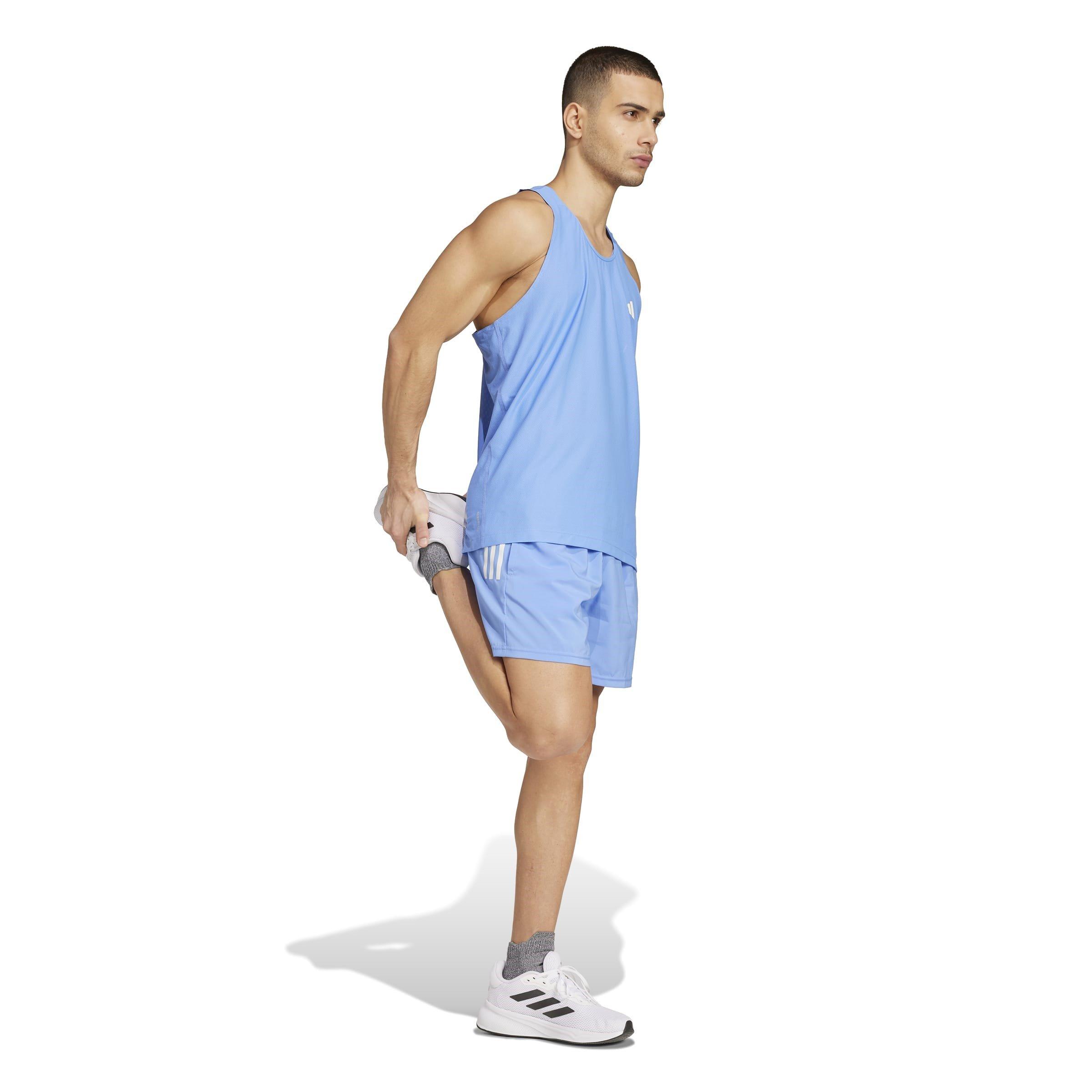 Blue Fusion - adidas - Performance Running Vest - 6