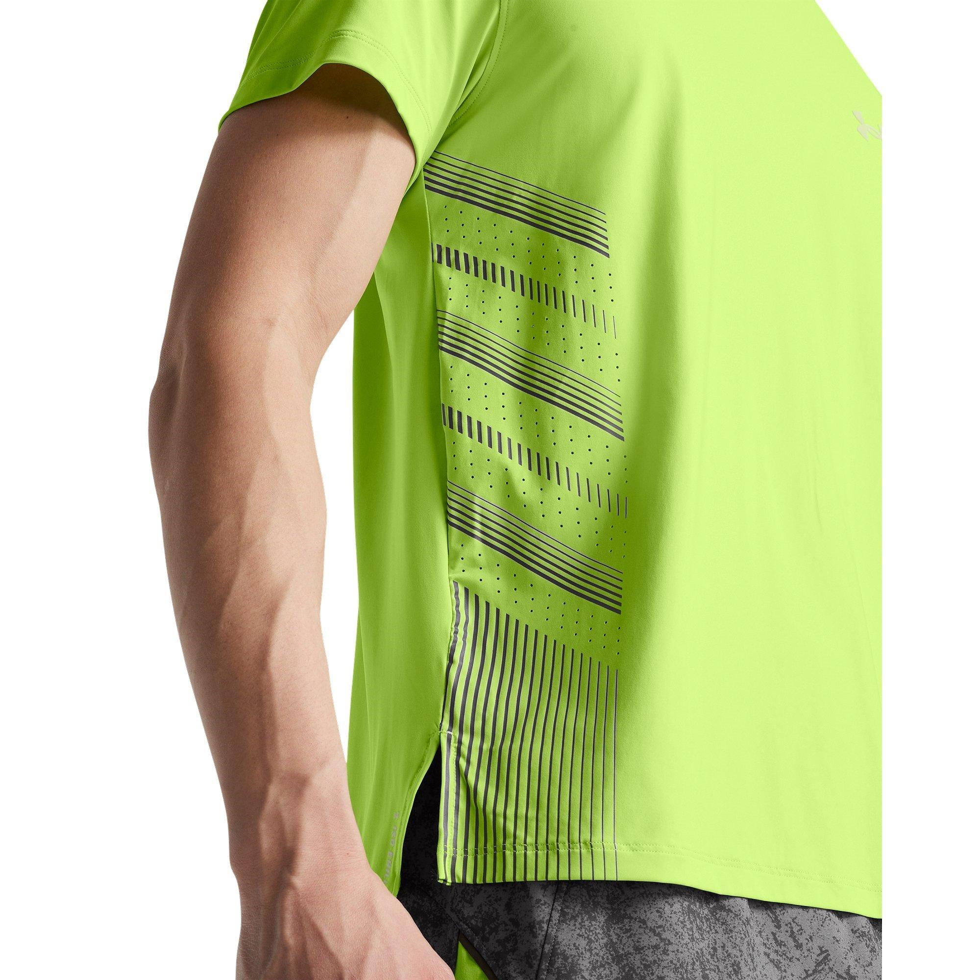 Morph Green - Under Armour - Launch Elite Graphic T-Shirt. Mens - 4